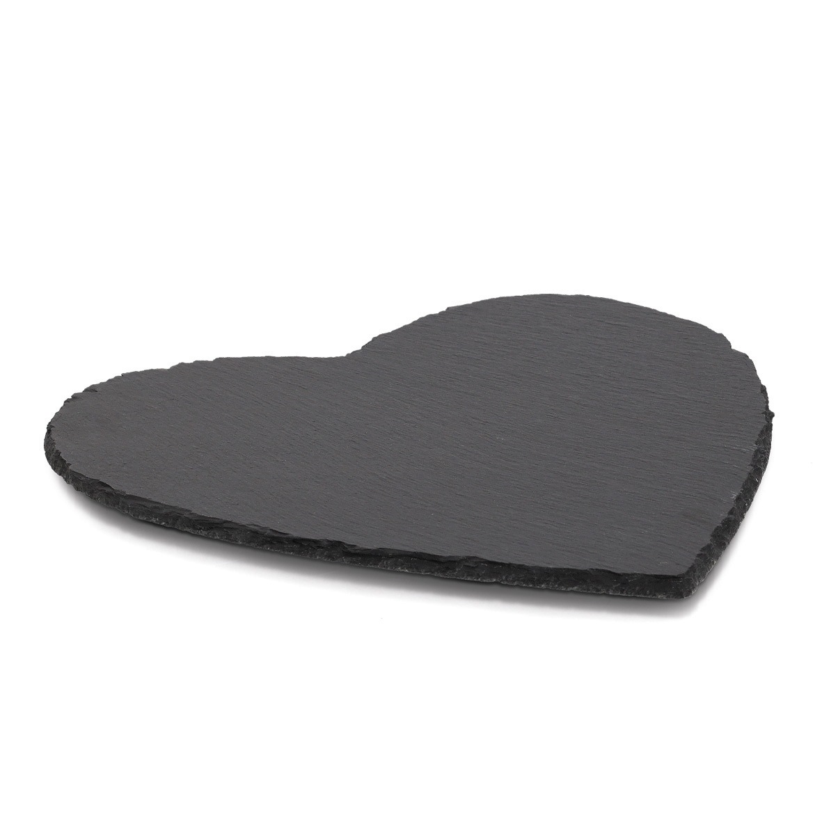 Zeller Present Servierplatte »Servierplatten, Schiefer, 4tlg.« "Heart", ca. 30x30x1 cm