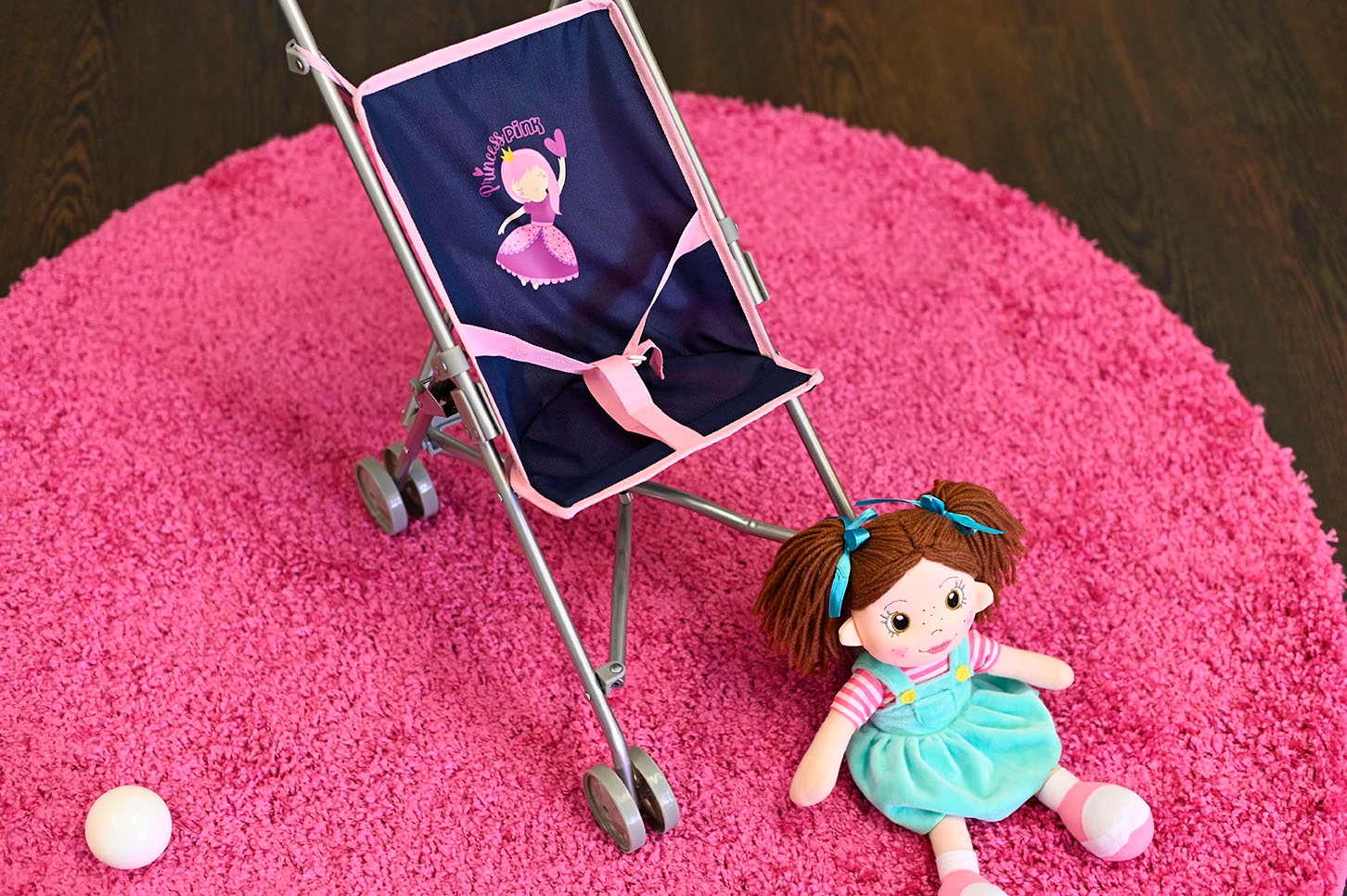 Knorrtoys® Puppenbuggy »Sim - princess blue«