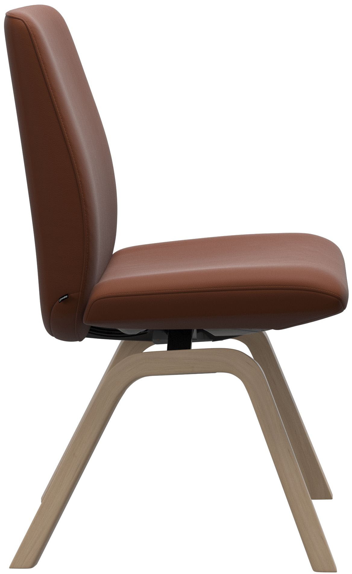 Stressless® Polsterstuhl »Laurel«, Leder PALOMA, Low Back, Größe L, mit schräggestellten Beinen in Eiche gekalkt