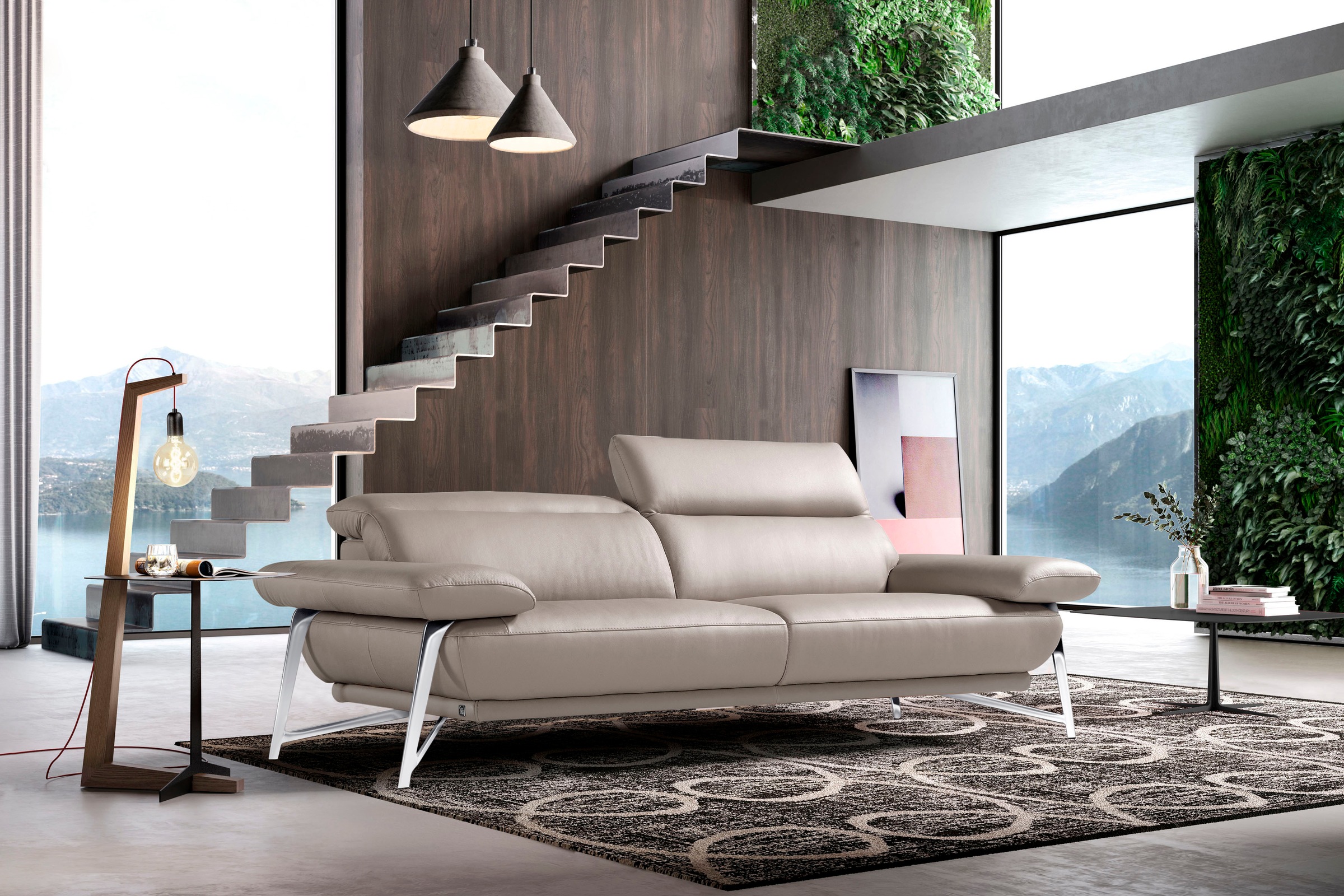 Egoitaliano 2,5-Sitzer »Anais, Designsofa mit erstklassigem Sitzkomfort, Fu günstig online kaufen