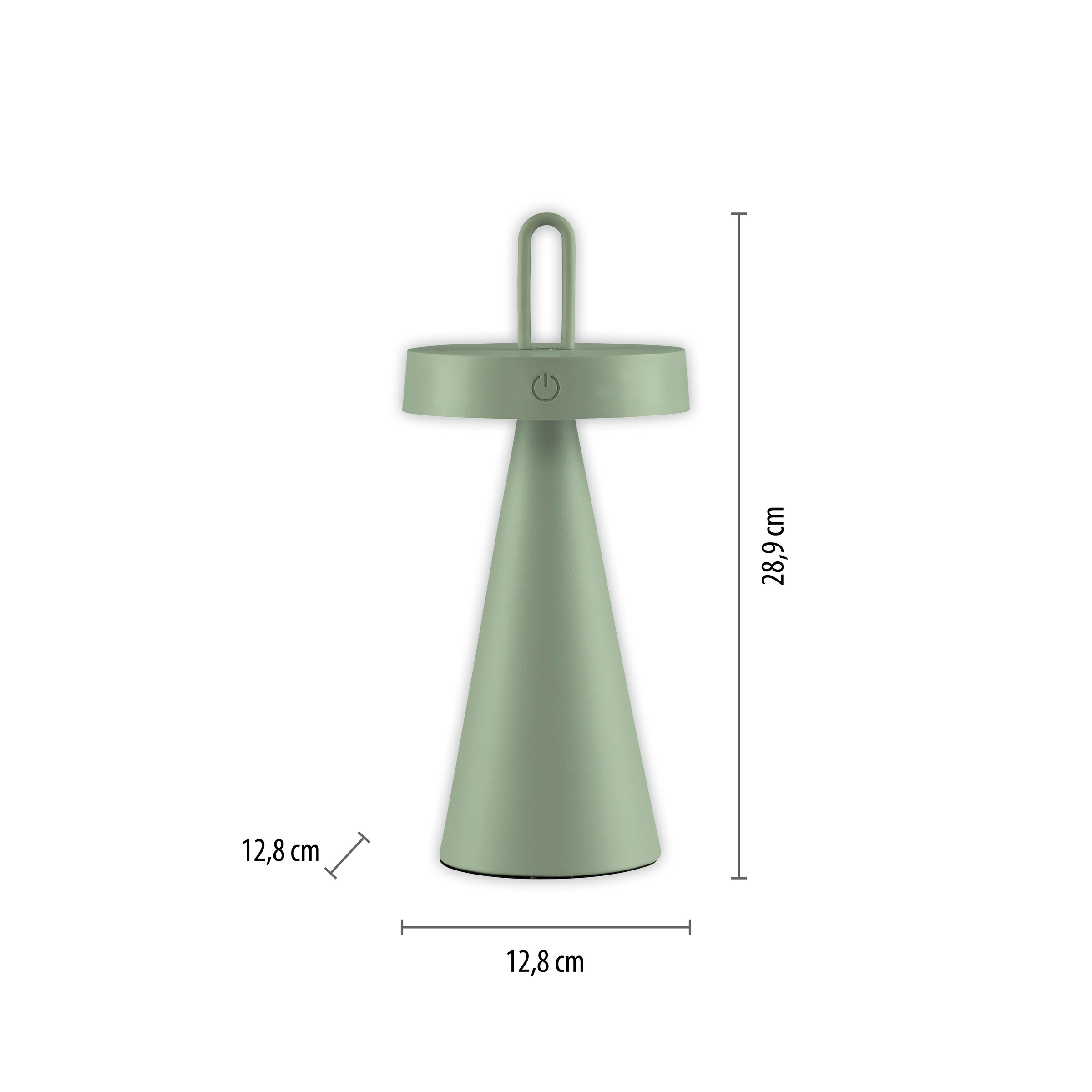 JUST LIGHT Tischleuchte »ALWA«, 1 flammig, Leuchtmittel LED-Modul | LED fest integriert, Akkuleuchte