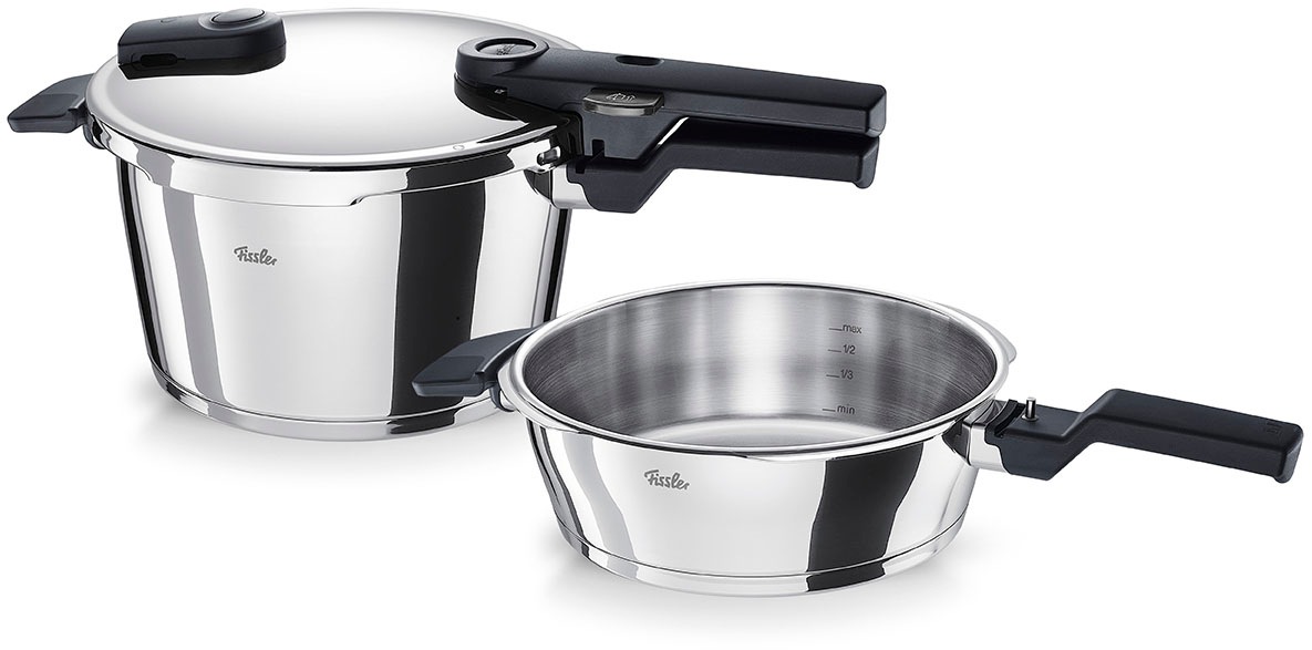 Fissler Schnellkochtopf »Vitaquick®« Set, 1 Schnellkochtopf 4,5 L, 1 Schnel günstig online kaufen