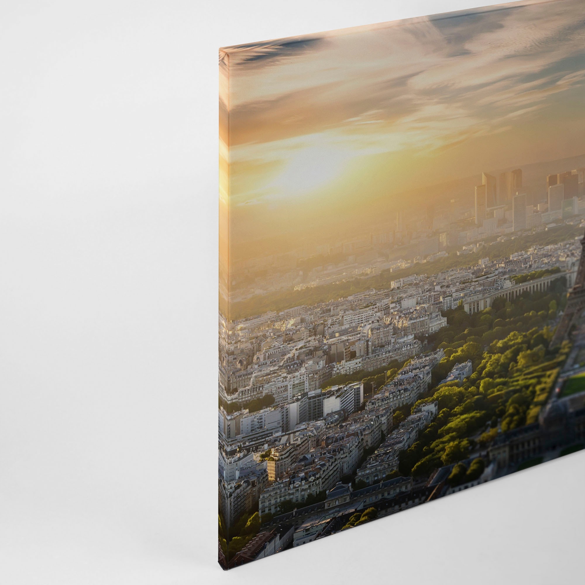 A.S. Création Leinwandbild »Eiffel Tower«, Kunst-Paris-Kinder, (1 St.), Paris Keilrahmen Bild Eiffelturm Leinwand-Bild Wohnzimmer modern Wand