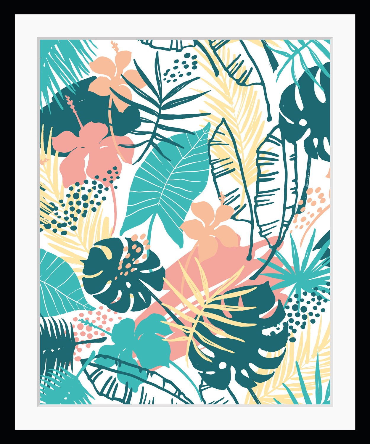 queence Bild »Jennifer«, Blumen-Blumenbilder-Pflanzenbilder-Blätter-Kunst, günstig online kaufen