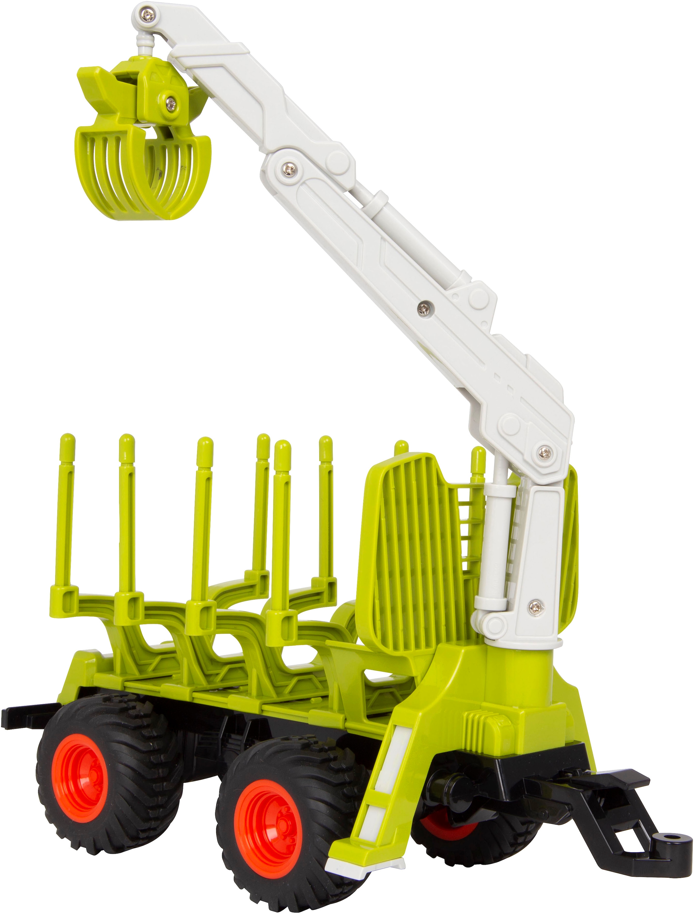 Jamara Spielzeug-Forstmaschine »Holzrückewagen mit Kranarm 1:24S«