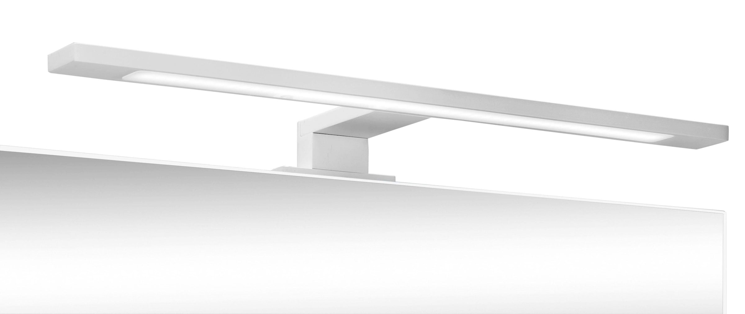 HELD Waschbecken St.), 60 Raten Breite »Davos«, bestellen mit (2 cm, Spiegelschrank Badmöbel-Set MÖBEL auf rechteckigem