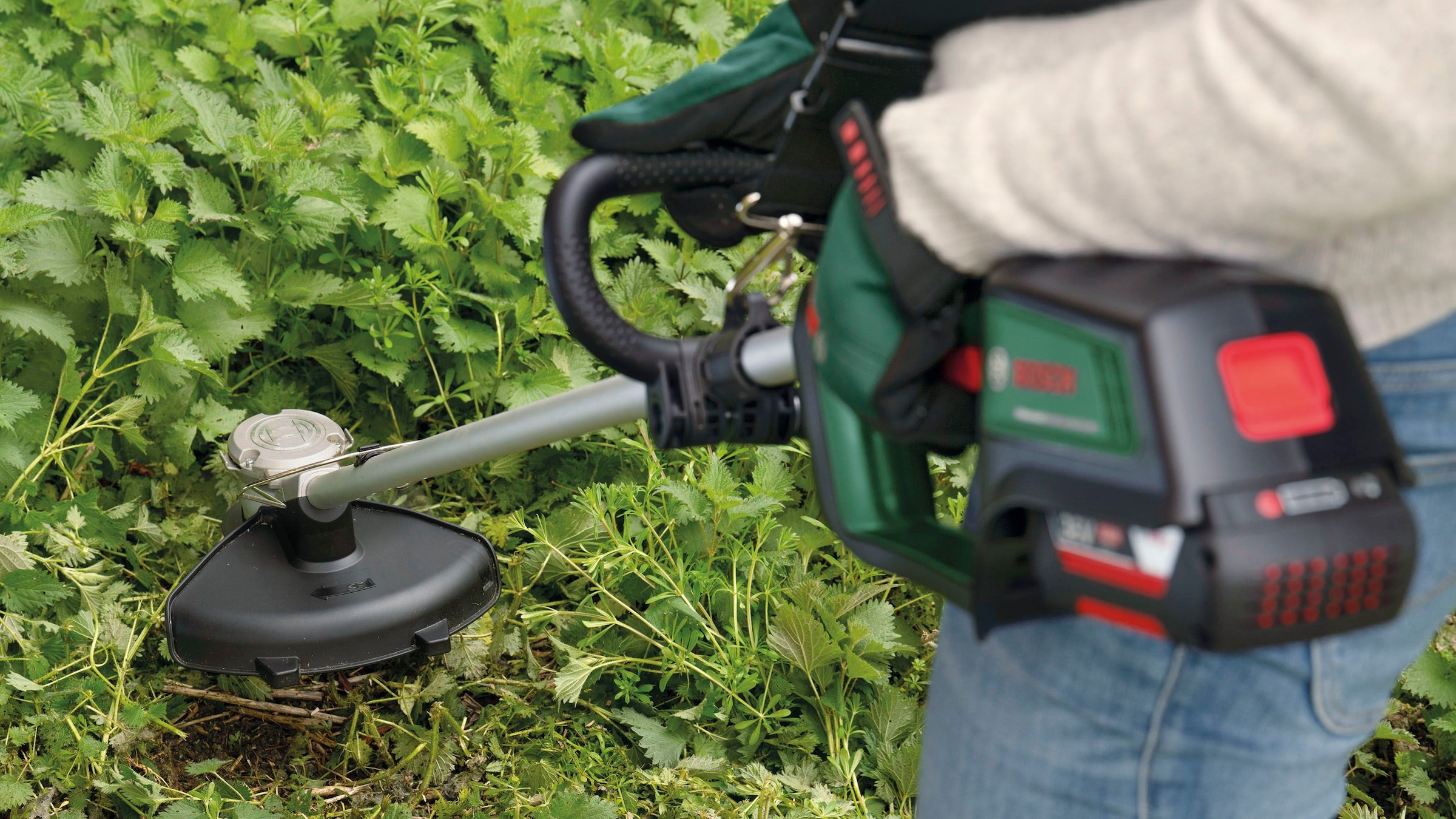 Bosch Home & Garden Akku-Rasentrimmer »AdvancedBrushCut 36V-23-750«, ohne Akku und Ladegerät