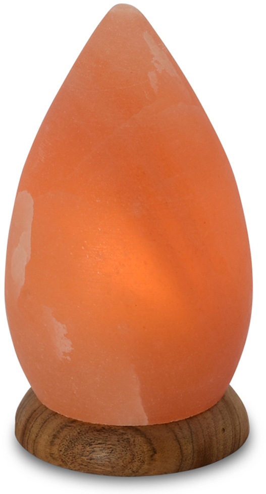 HIMALAYA SALT DREAMS Salzkristall-Tischlampe »Drop«, Leuchtmittel E14   Leu günstig online kaufen