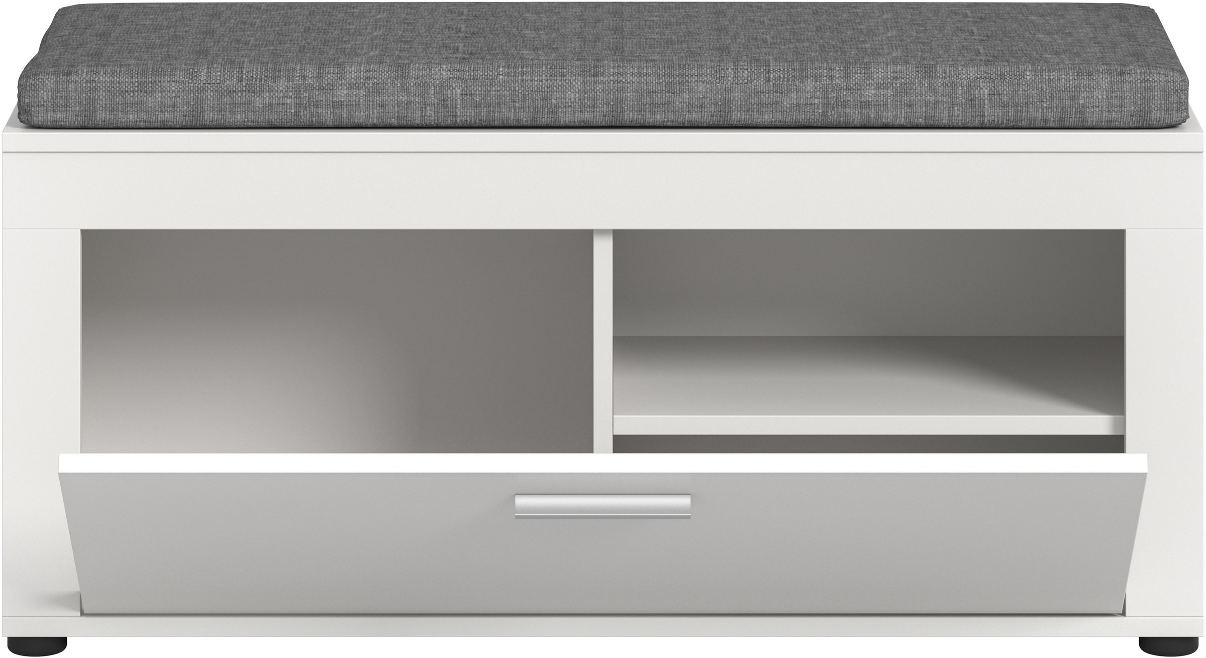 INOSIGN Sitzbank »Aosta Sitzbank«, (2 St.), Sitzbank inkl. Sitzkissen, Fur, Diele, Garderobe