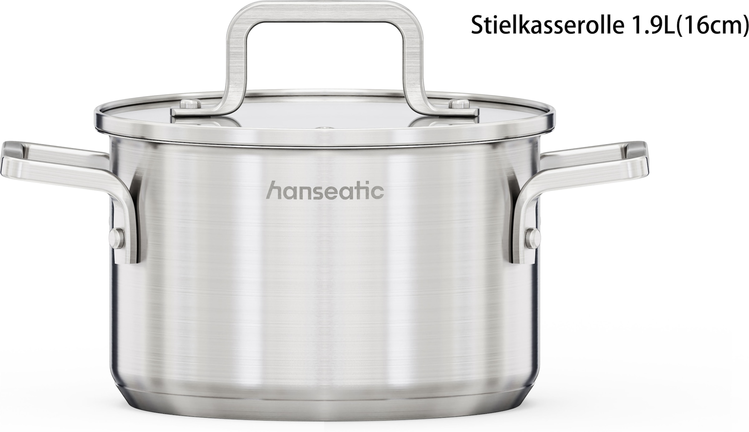 Hanseatic Kochtopf »DAILY« 1 tlg. Edelstahl 18/10