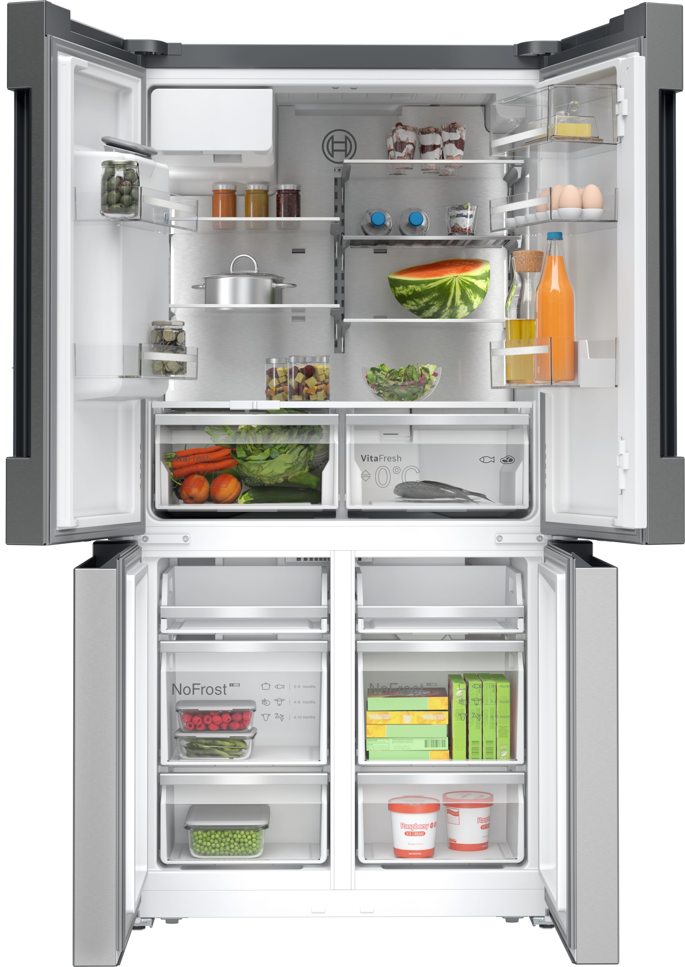 BOSCH Multi Door Serie 6 »KFD96APEA«