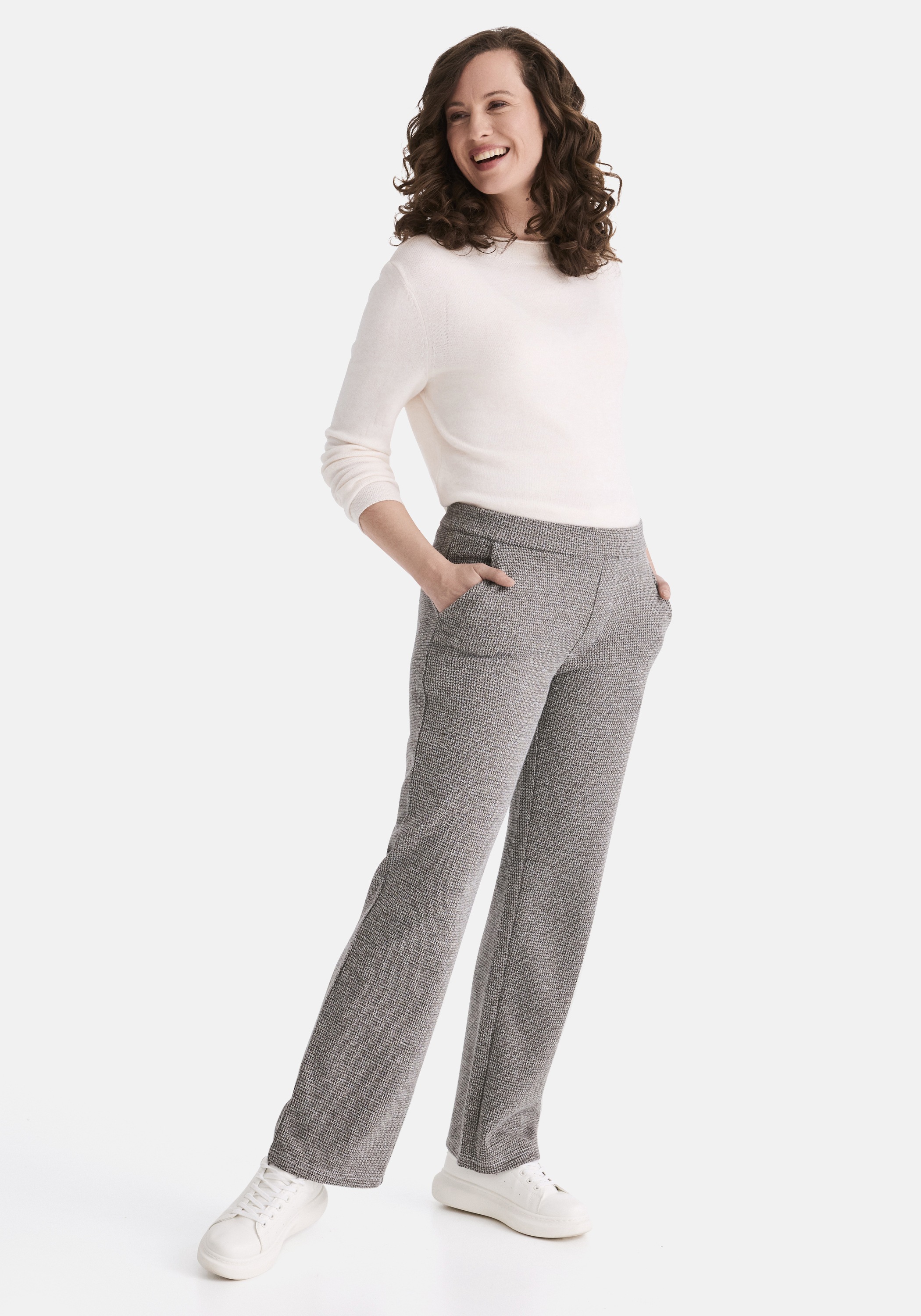 STOOKER WOMEN Schlupfhose »Mary Jersey Wide leg fit«  Wide Leg Fit Casual Clean Wash Jersey für Damen