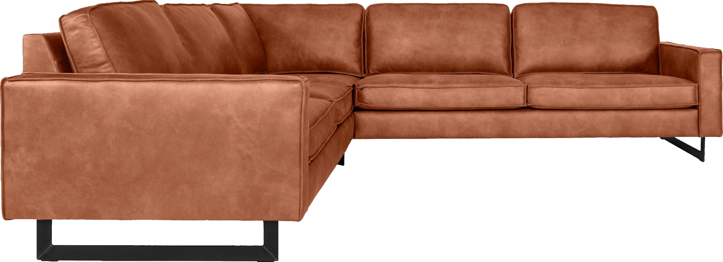 Places of Style Ecksofa »Pinto, XXL, 250/290 cm, langer Schenkel, Ottomane« günstig online kaufen