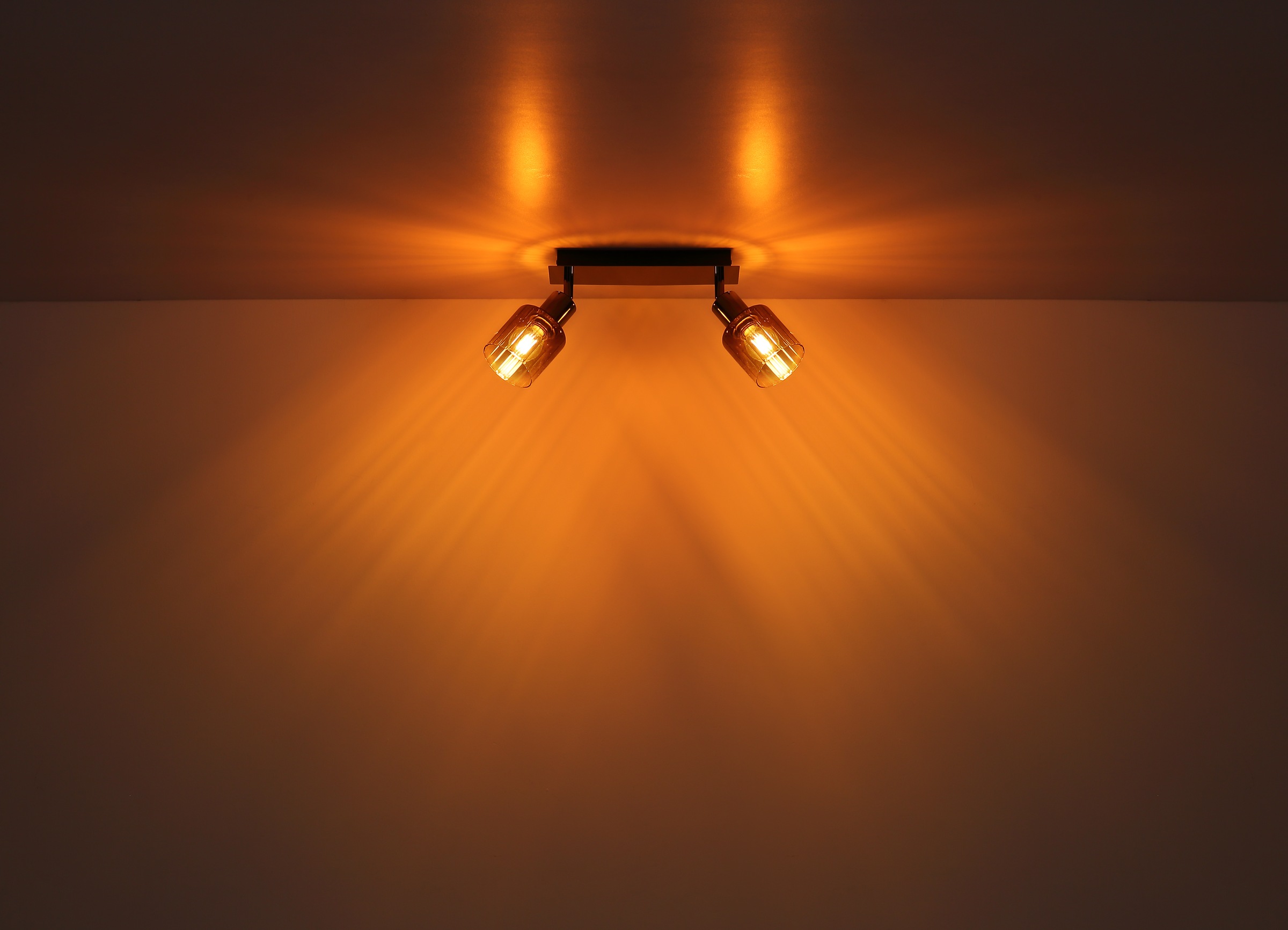 GLOBO LIGHTING Deckenstrahler »SATELLA« E14 1 Stk. Spot Deckenspot Flur Schlafzimmer Wohnzimmer