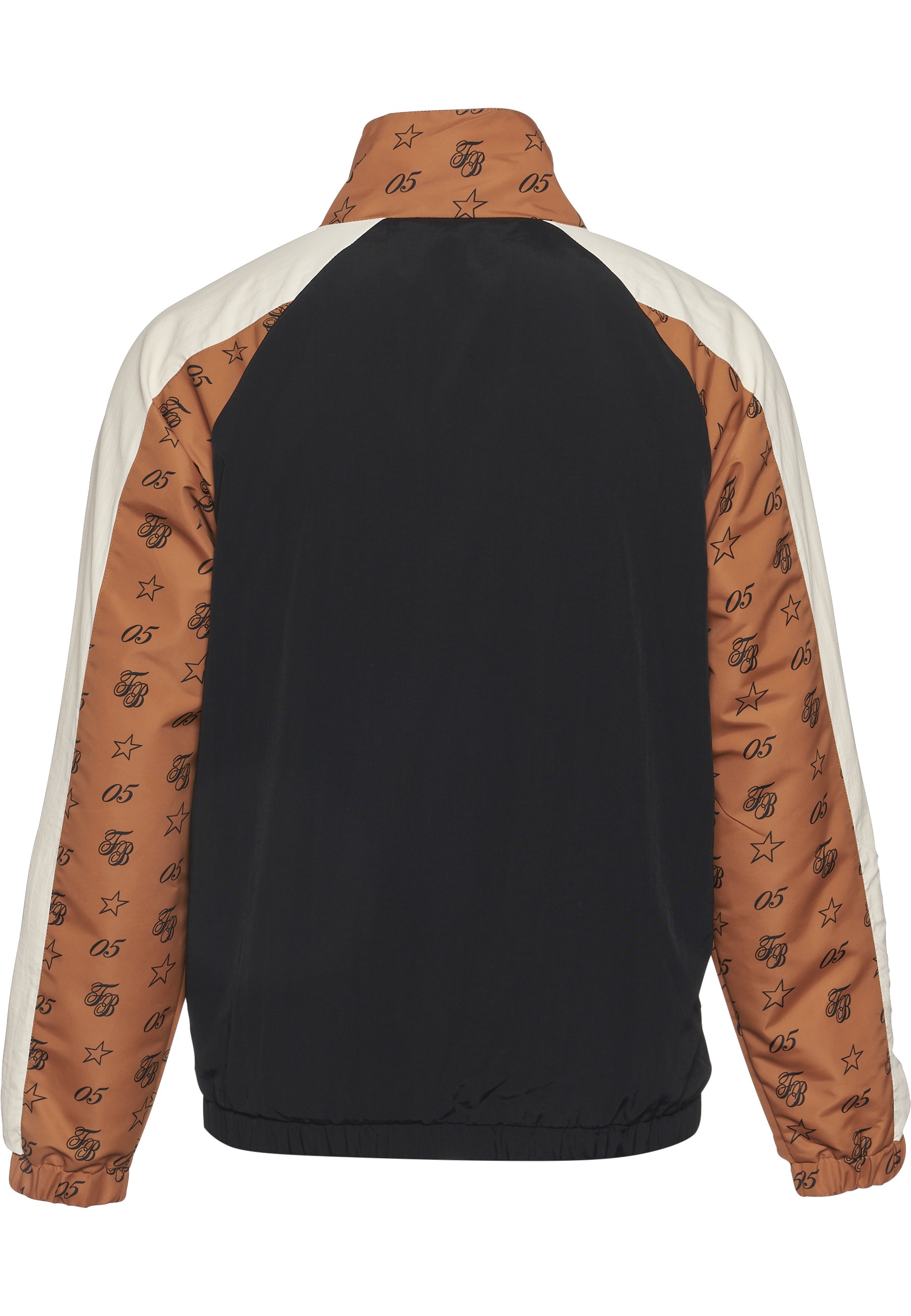 Fubu Trainingsjacke »Fubu Herren FM234-013-2 FUBU FB Initials Aop Block Track Jacket« 1 Stk. tlg. ohne Kapuze