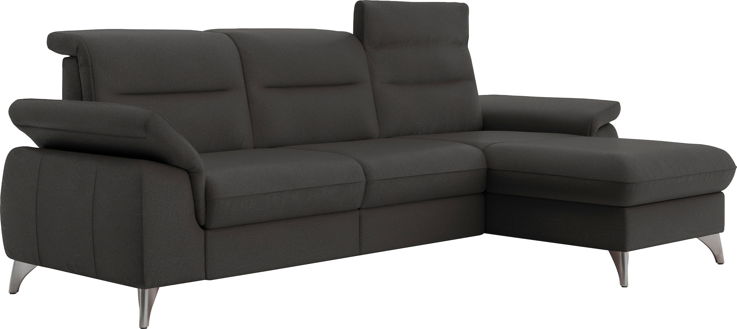 sit&more Ecksofa »Astoria L-Form«, wahlweise mit motorischer Relaxfunktion