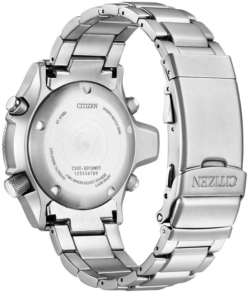 Citizen Taucheruhr »Promaster Diver«, Armbanduhr, Quarzuhr, Herrenuhr, bis 20 bar wasserdicht, Datum