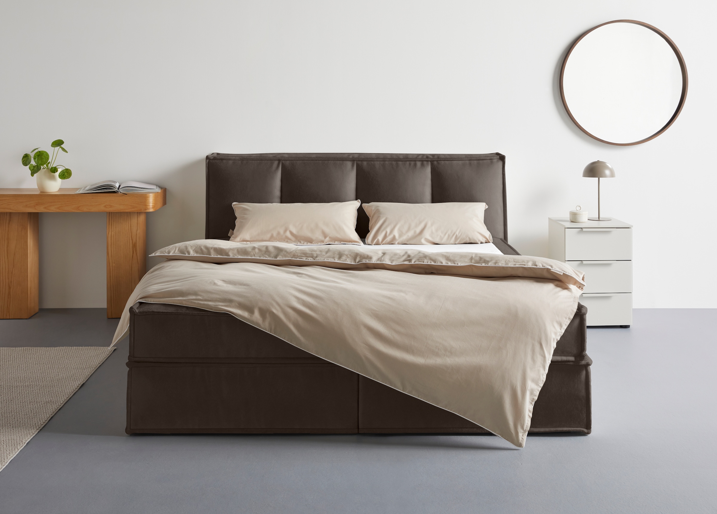 LeGer Home by Lena Gercke Boxspringbett »Addyson« Härtegrade H2, H3 und H4 günstig online kaufen
