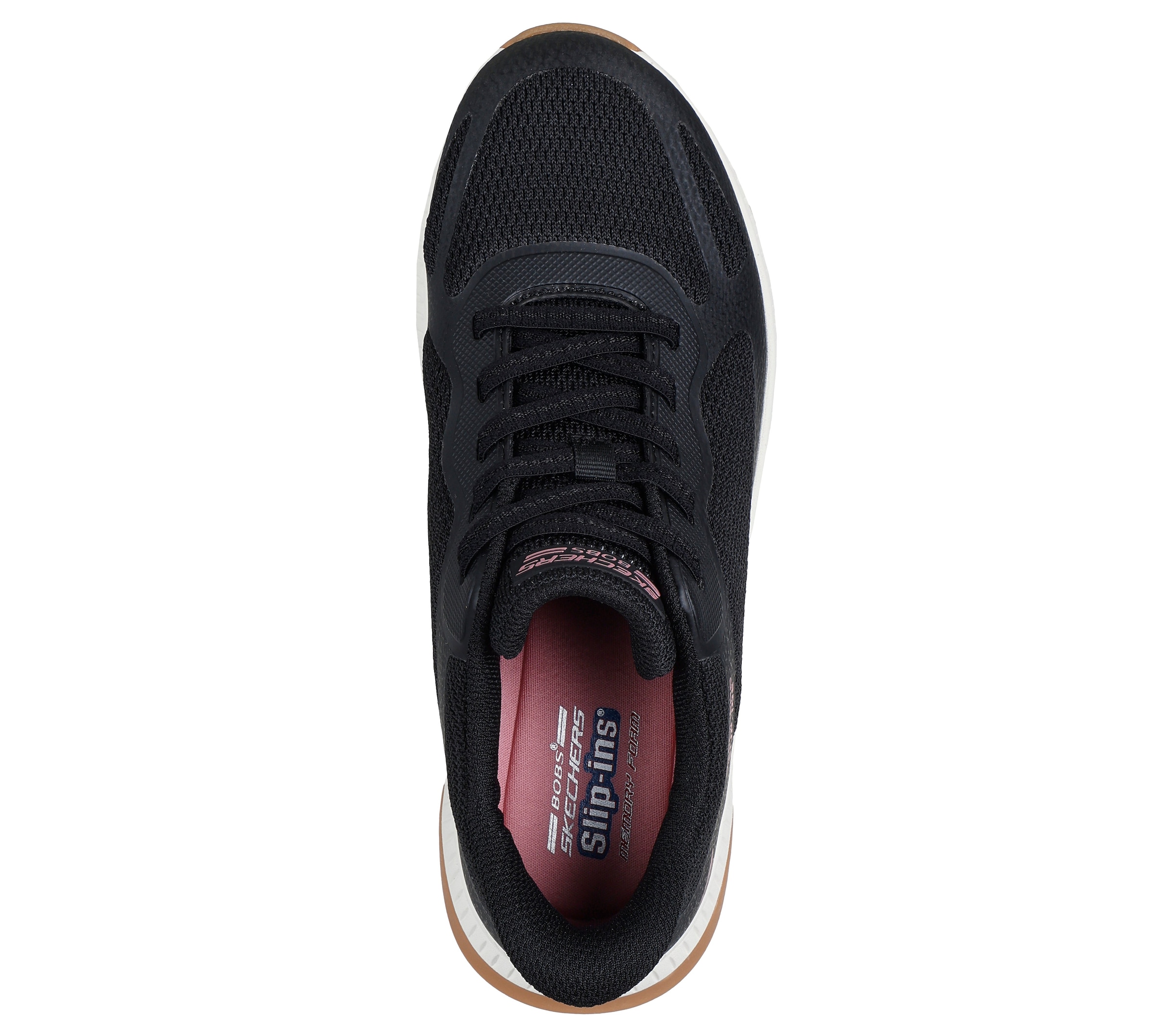 Skechers Slip-On Sneaker »BOBS SQUAD 4«  Slipper, Freizeitschuh, Halbschuh mit Memory Foam
