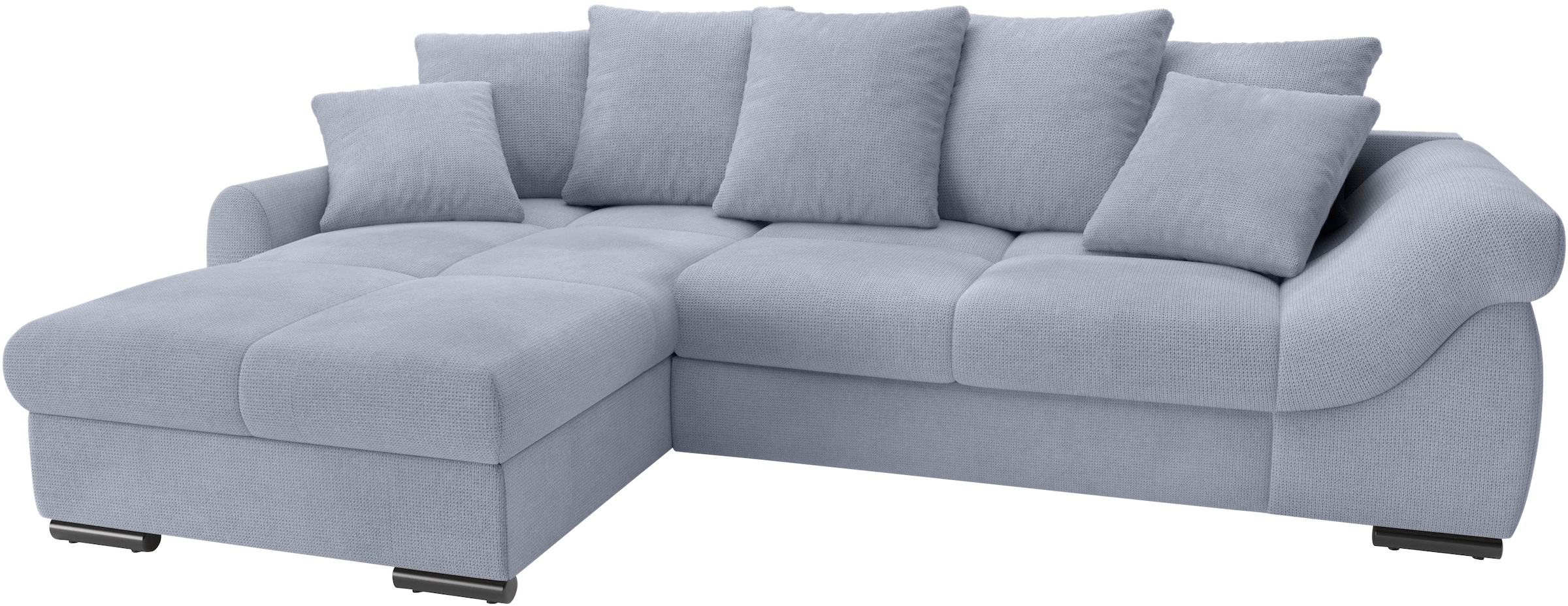 Mr. Couch Ecksofa »Livorno L-Form«, inkl. Hochschläfer-Bettauszug, XL-Bettk günstig online kaufen