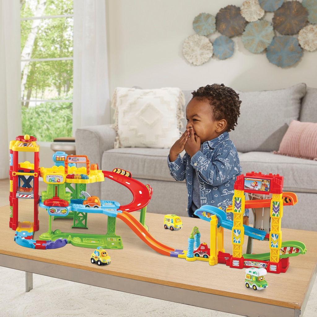 Vtech® Spiel-Parkhaus »Tut Tut Baby Flitzer, 4in1 -Rampe«, mit Sound; inkl. 1 Tut Tut Baby Flitzer