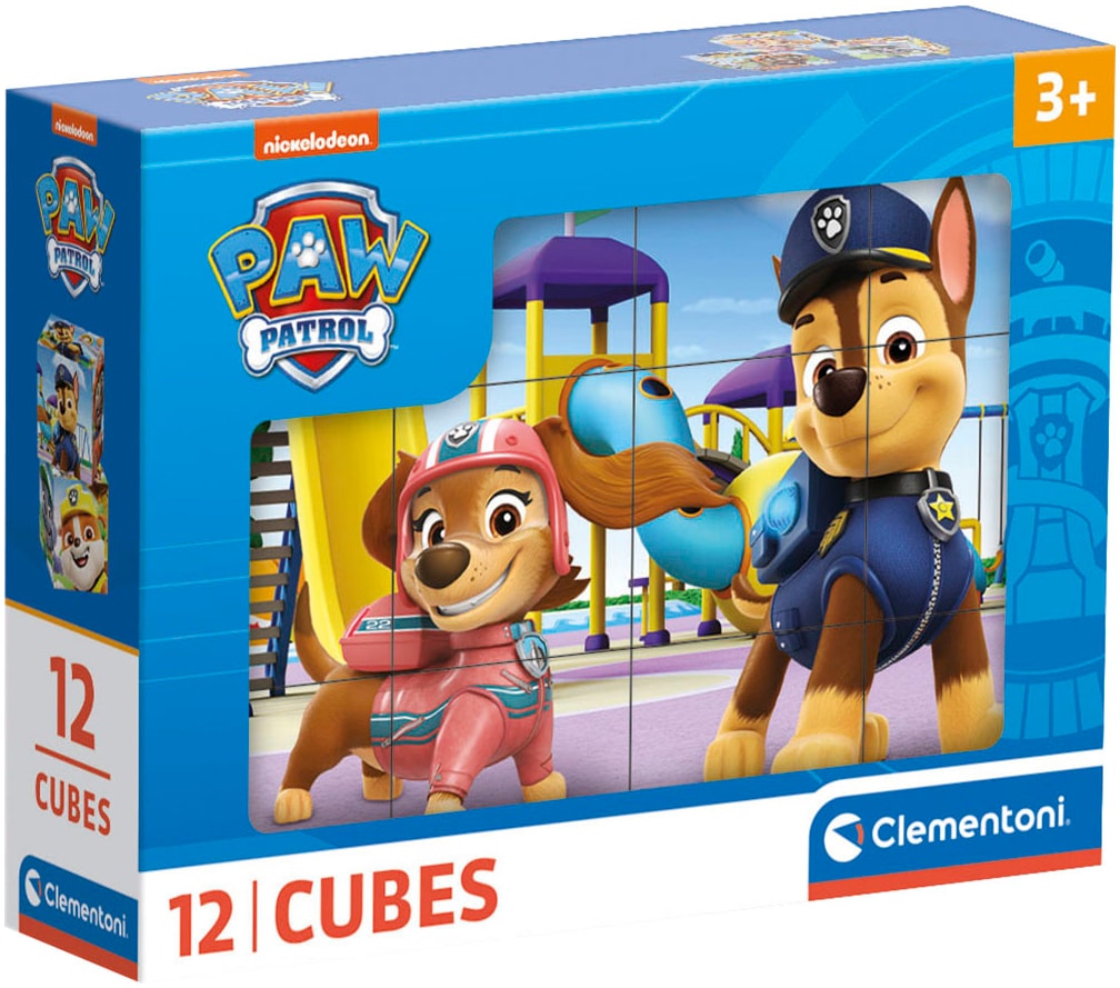 Clementoni® Würfelpuzzle »Paw Patrol«, Made in Europe