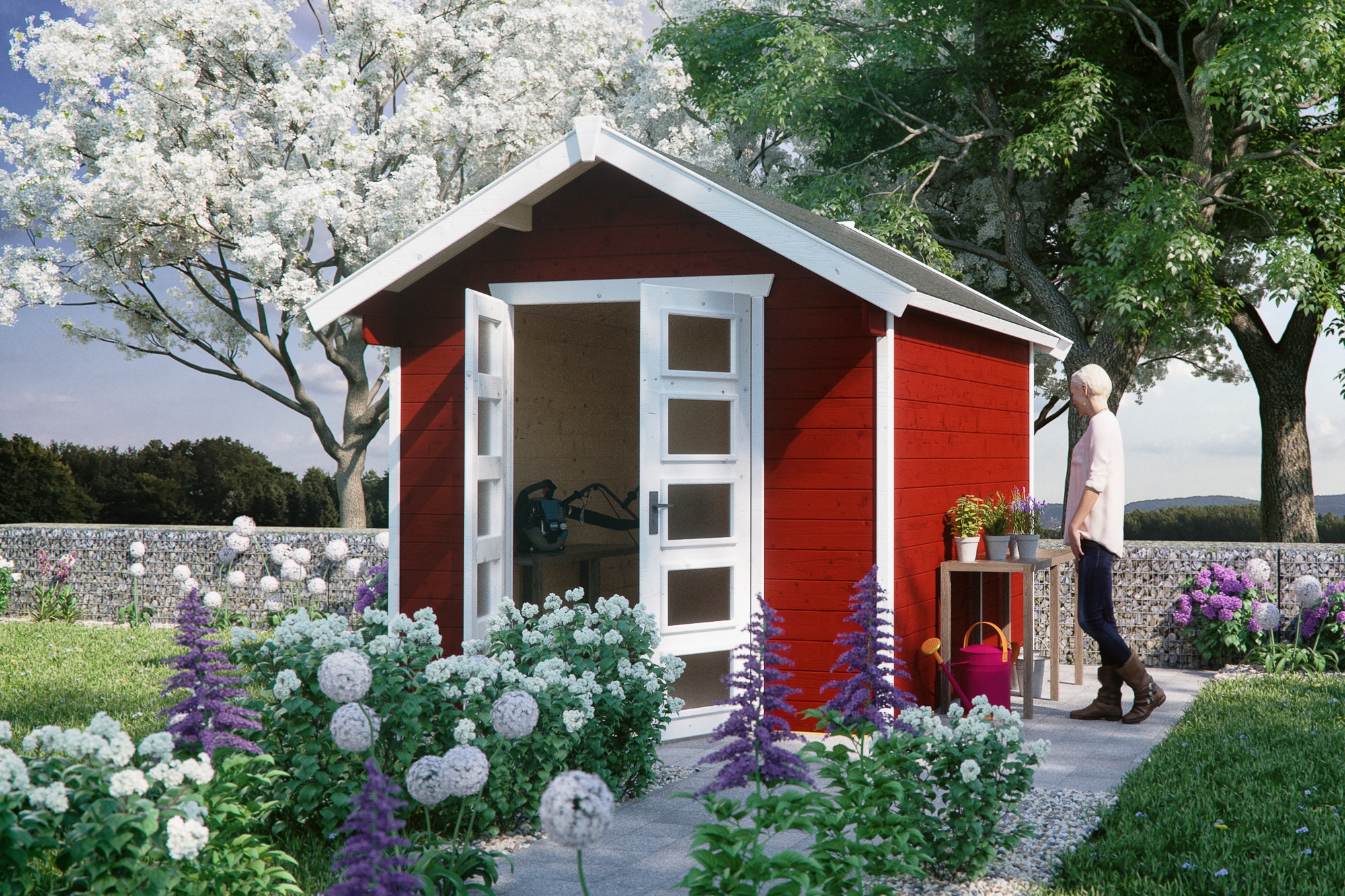 Skanholz Gartenhaus »Hengelo«