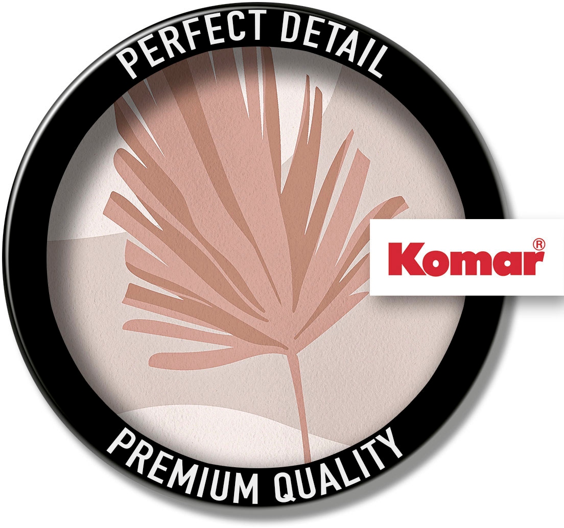 Komar Wandbild »Minimalist Leaf Lover«, (1 St.), Deutsches Premium-Poster Fotopapier mit seidenmatter Oberfläche und hoher Lichtbeständigkeit. Für fotorealistische Drucke mit gestochen scharfen Details und hervorragender Farbbrillanz.