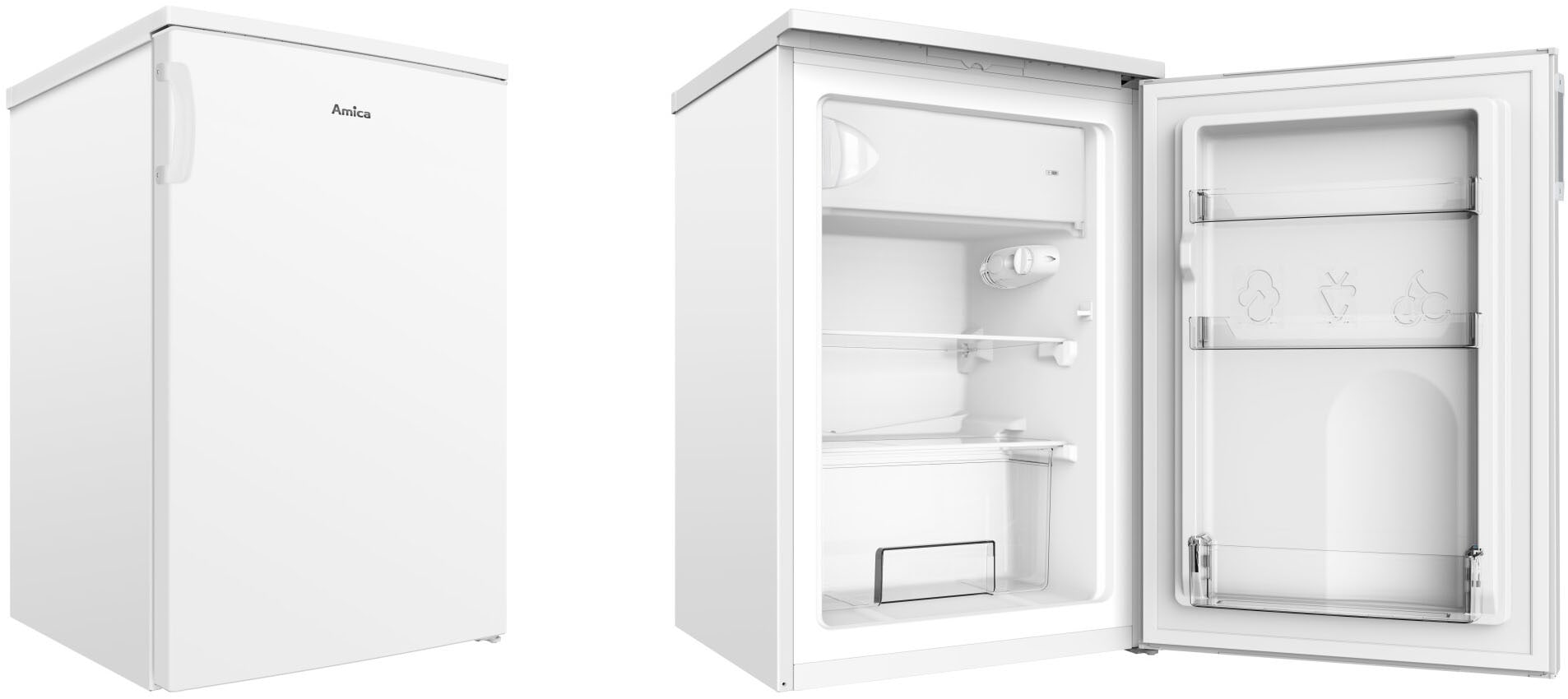 Amica Kühlschrank »KS 361 300 W«