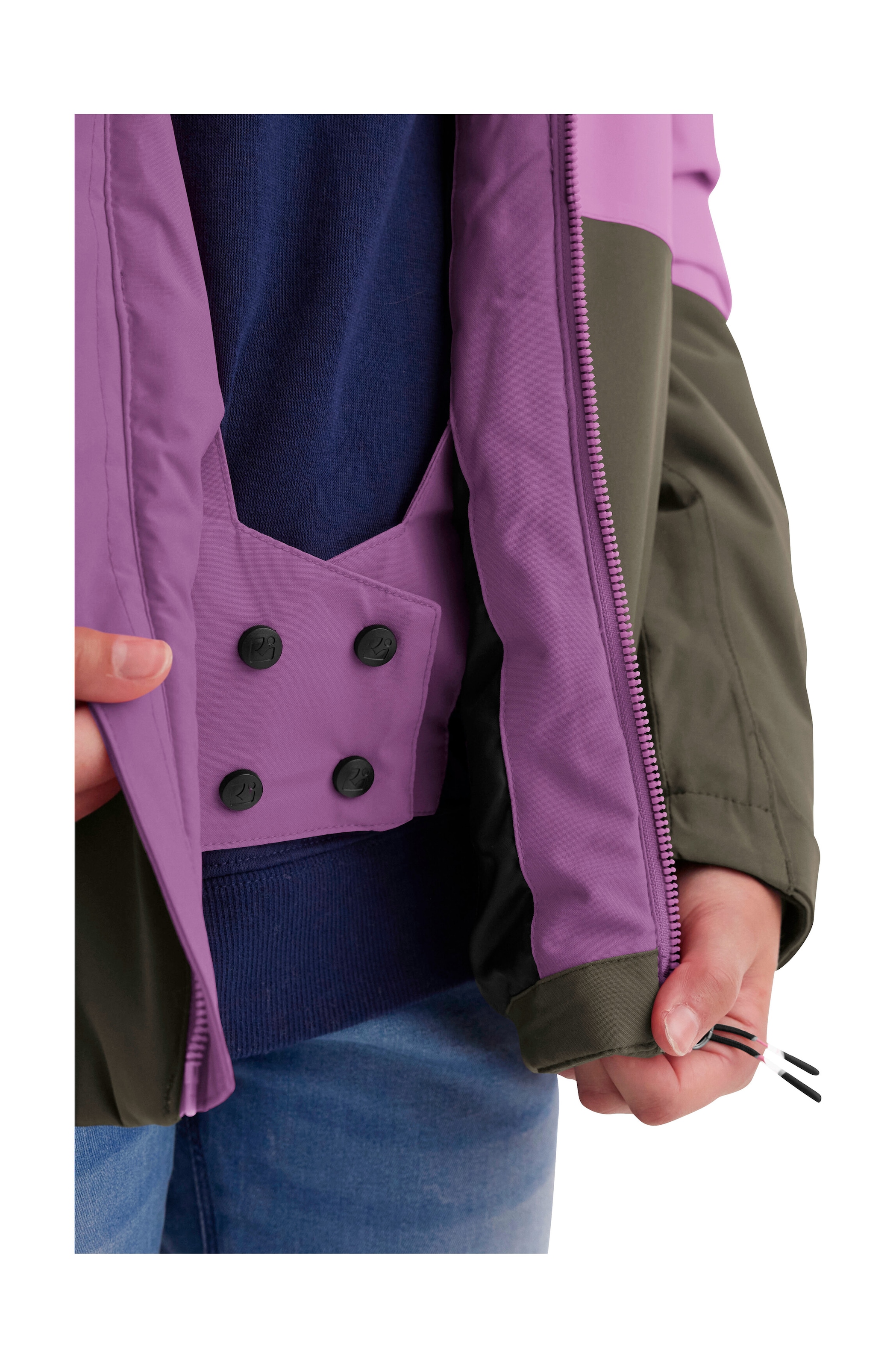 Killtec Outdoorjacke »KOW 170 GRLS JCKT«, Funktionsjacke mit Kapuze und Schneefang, wasserdicht