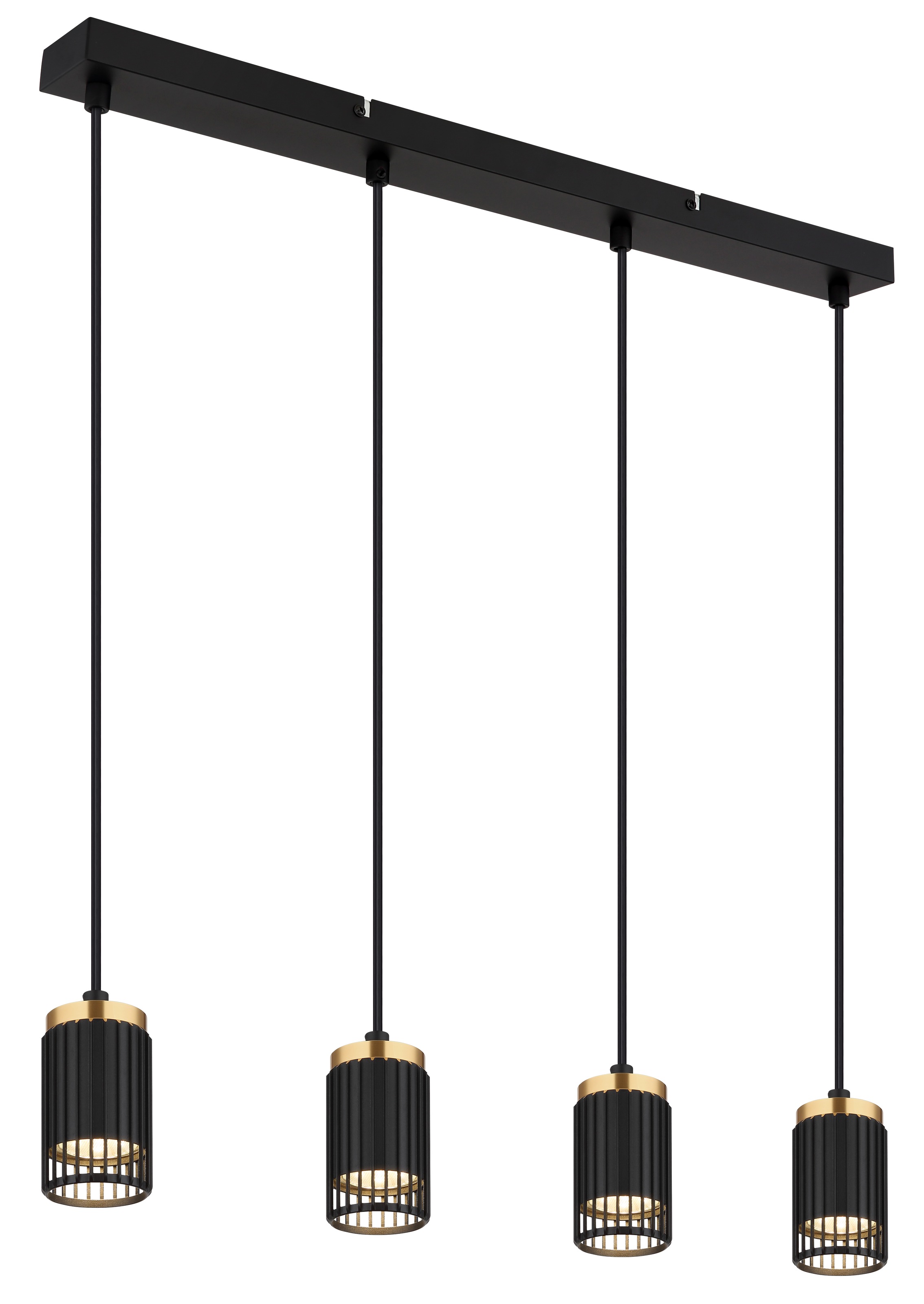 GLOBO LIGHTING Hängeleuchte »KORBEN«, Leuchtmittel GU10 | ohne Leuchtmittel, Hängelampe/Pendelleuchte/Esszimmer/Wohnzimmer/Esstisch
