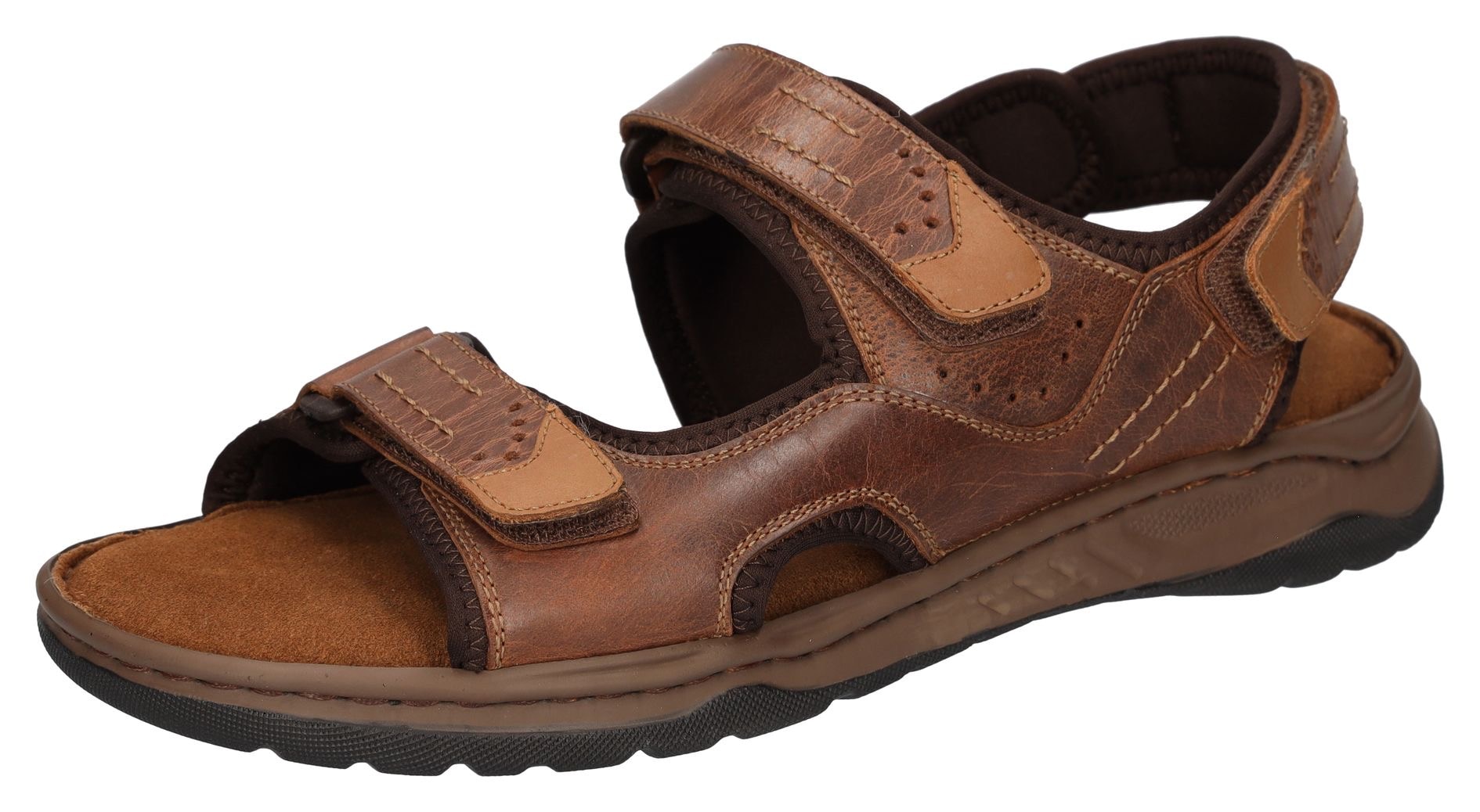Mustang Shoes Trekkingsandale, Sommerschuh, Klettschuh mit weicher Innensohle
