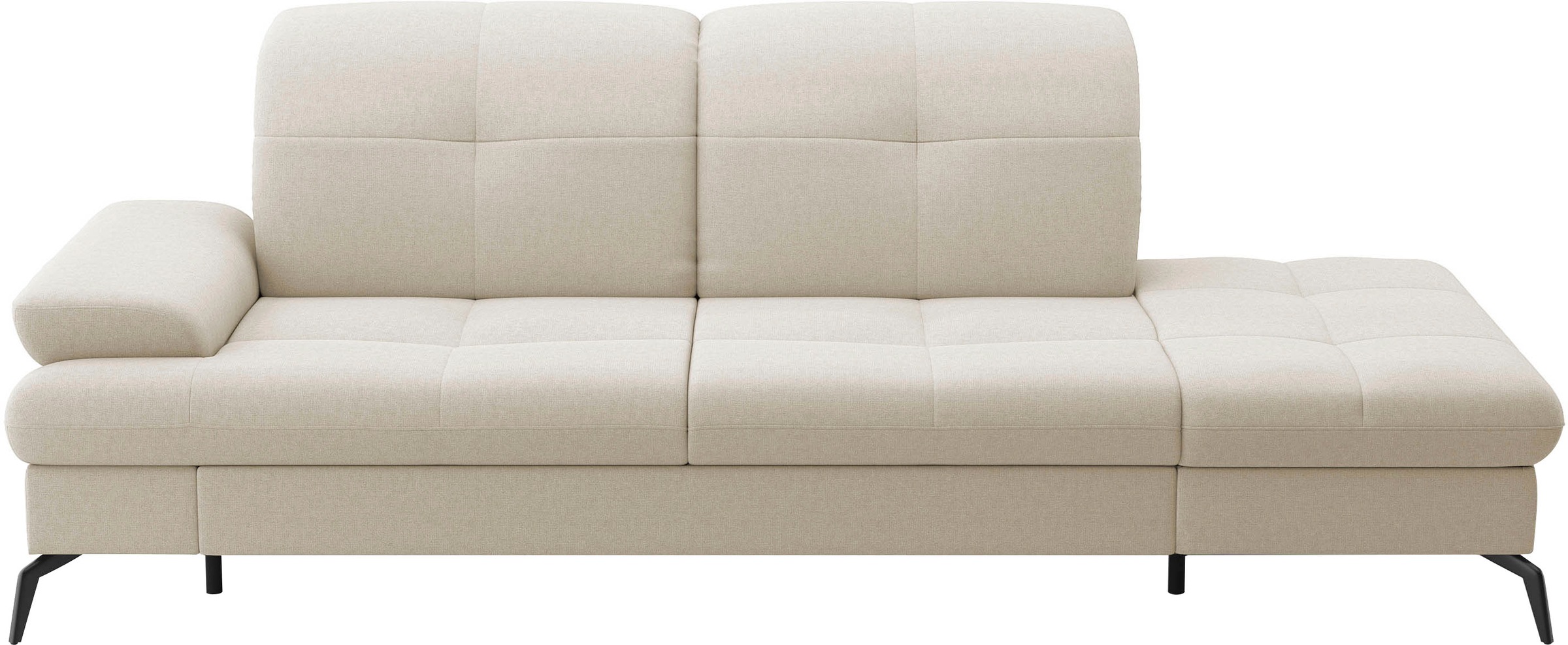 sit&more Recamiere »Amica, inkl. Sitztiefenverstellung und Armteilverstellung« wahlweise mit Kopfteilverstellung und Stauraum