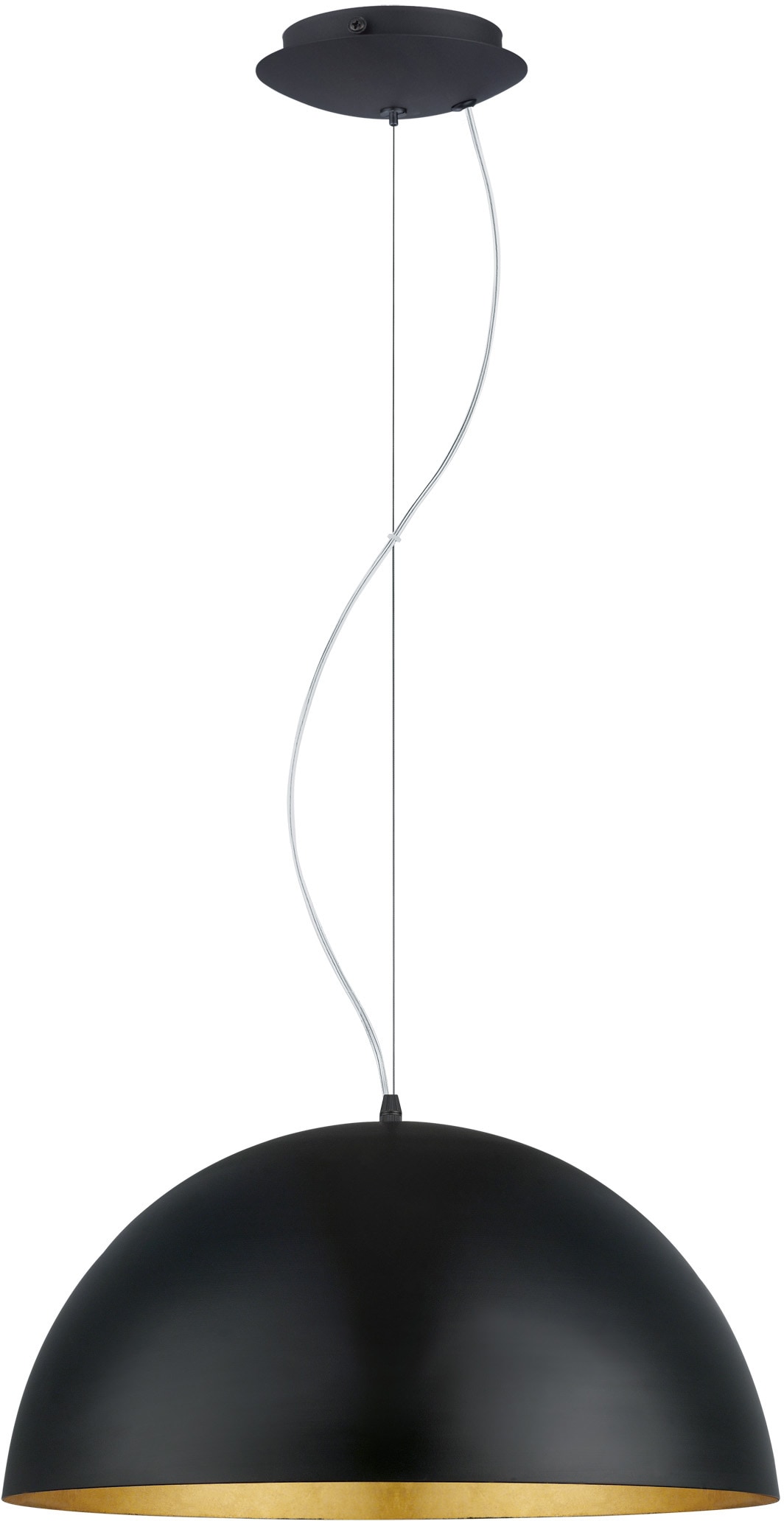 EGLO Hängeleuchte »GAETANO 1« E27 1 Stk. Pendelleuchte, Metall, E27 Fassung, Ø 53,5 cm