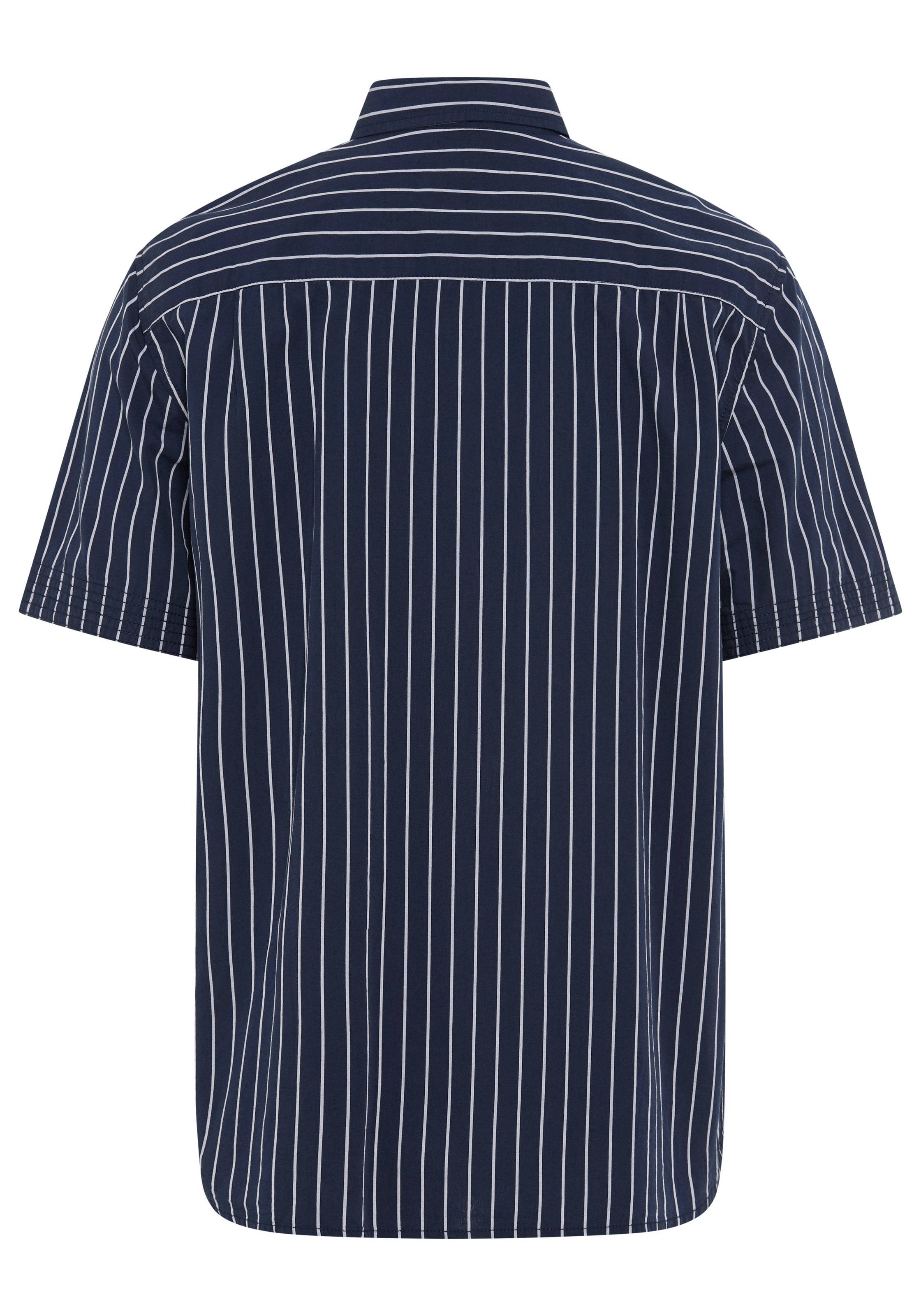 Man's World Kurzarmhemd modern gestreift