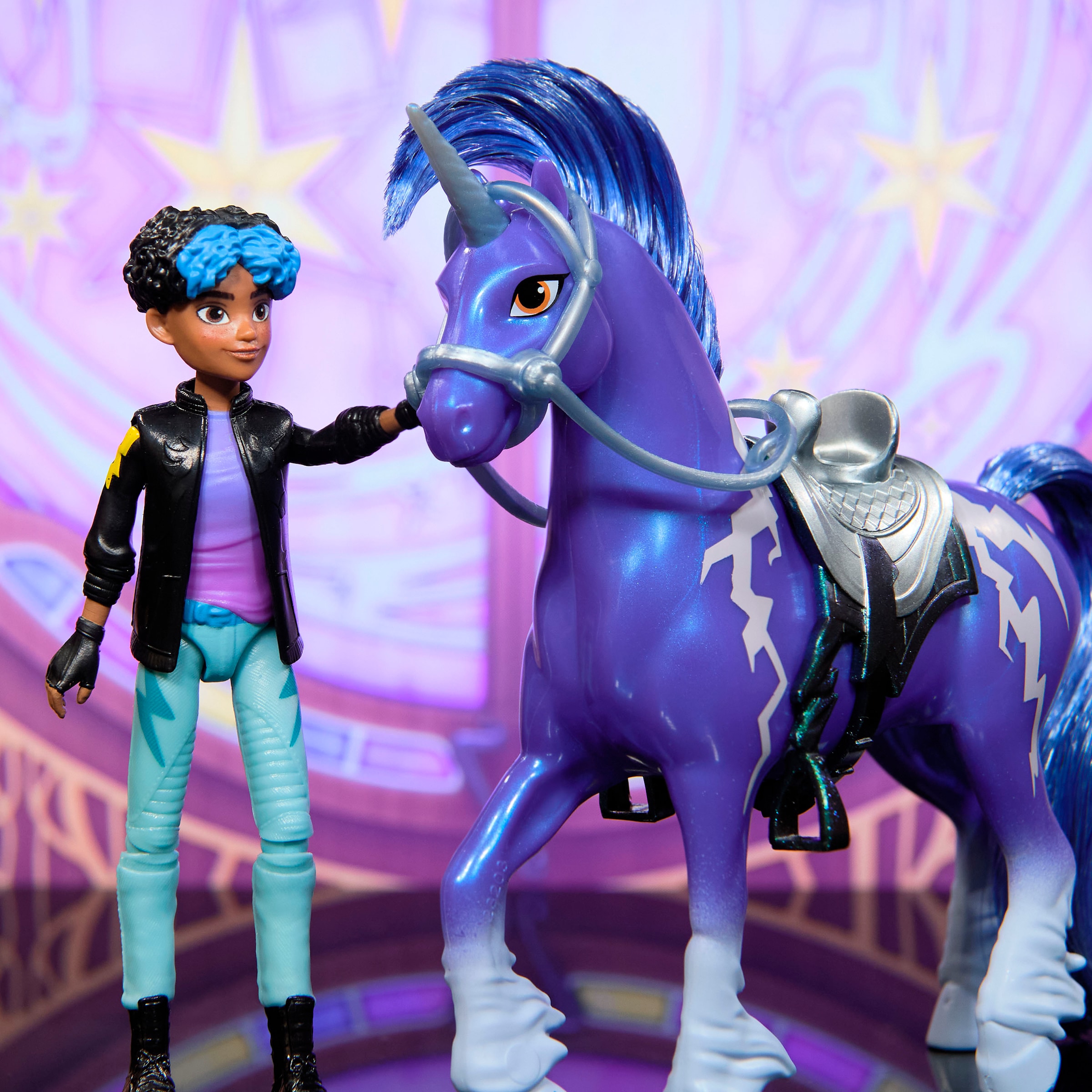 Spin Master Anziehpuppe »Unicorn Academy - Rory & Einhorn Storm«, mit echter Mähne