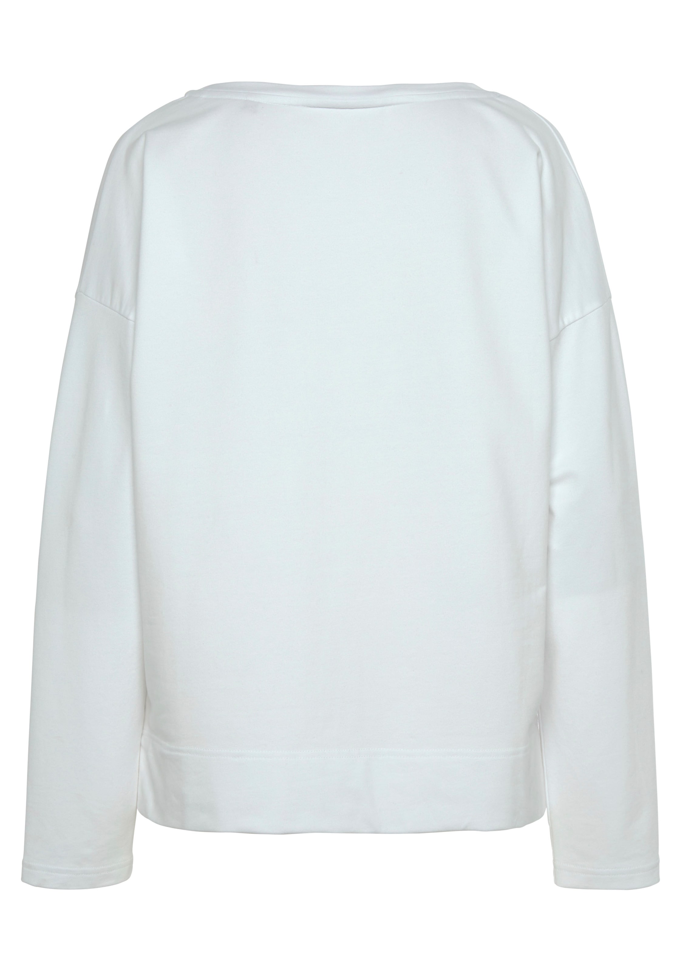 Elbsand Sweatshirt »Aliisa«, mit Logodruck vorne, Basic-Passform, sportlich-casual