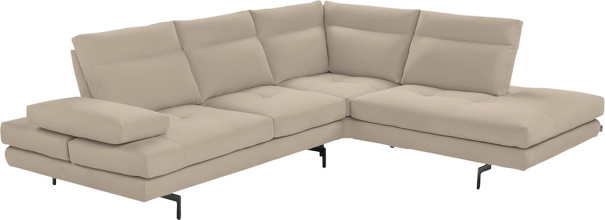 CALIA ITALIA Ecksofa »Toby Wing, L-Form, Designsofa mit sensationellem Sitz günstig online kaufen