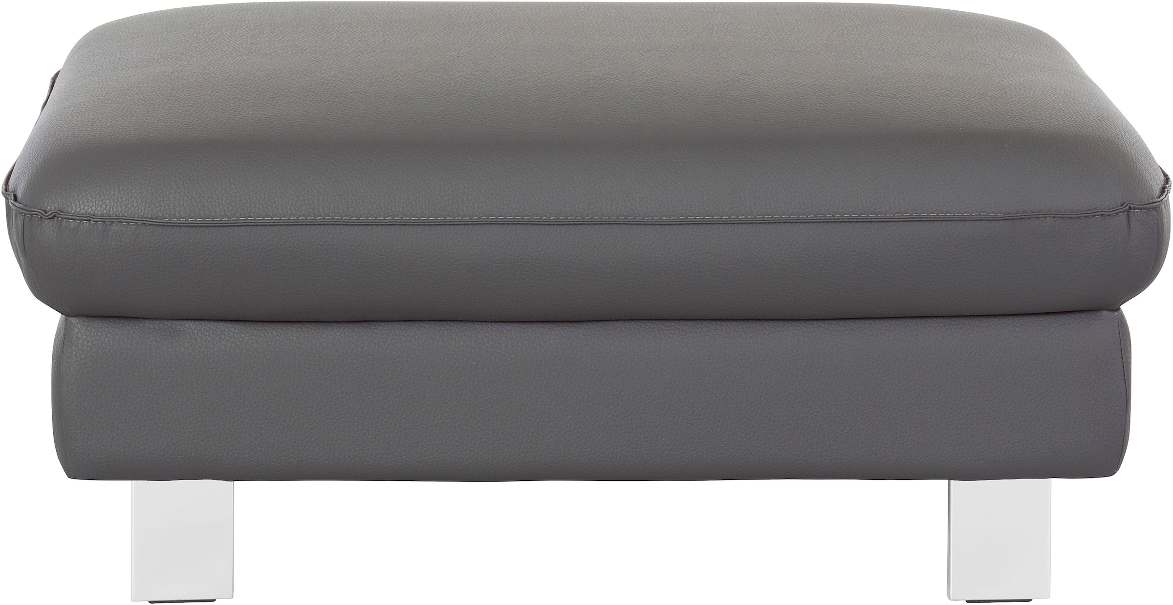 COTTA Hocker »Driver« mit edlen Metallfüßen