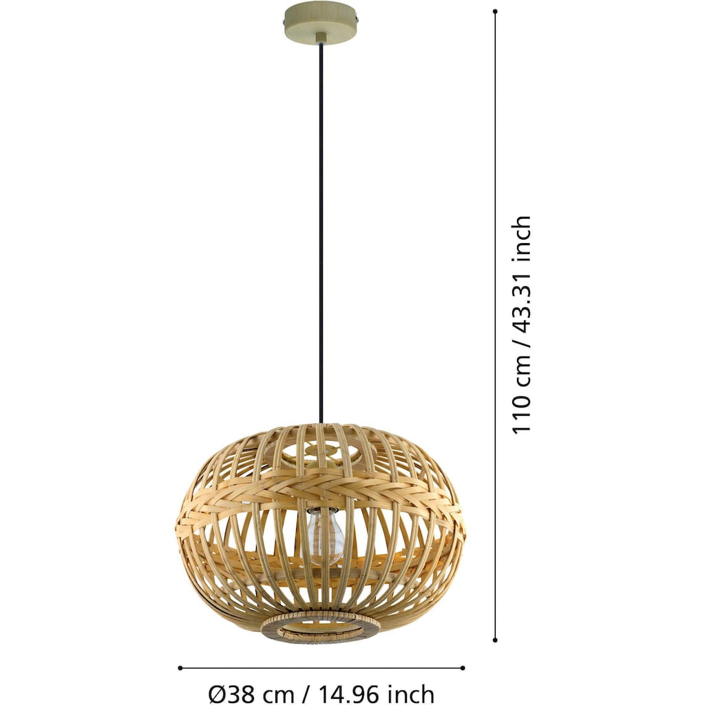 EGLO Pendelleuchte »AMSFIELD«, 1 flammig-flammig