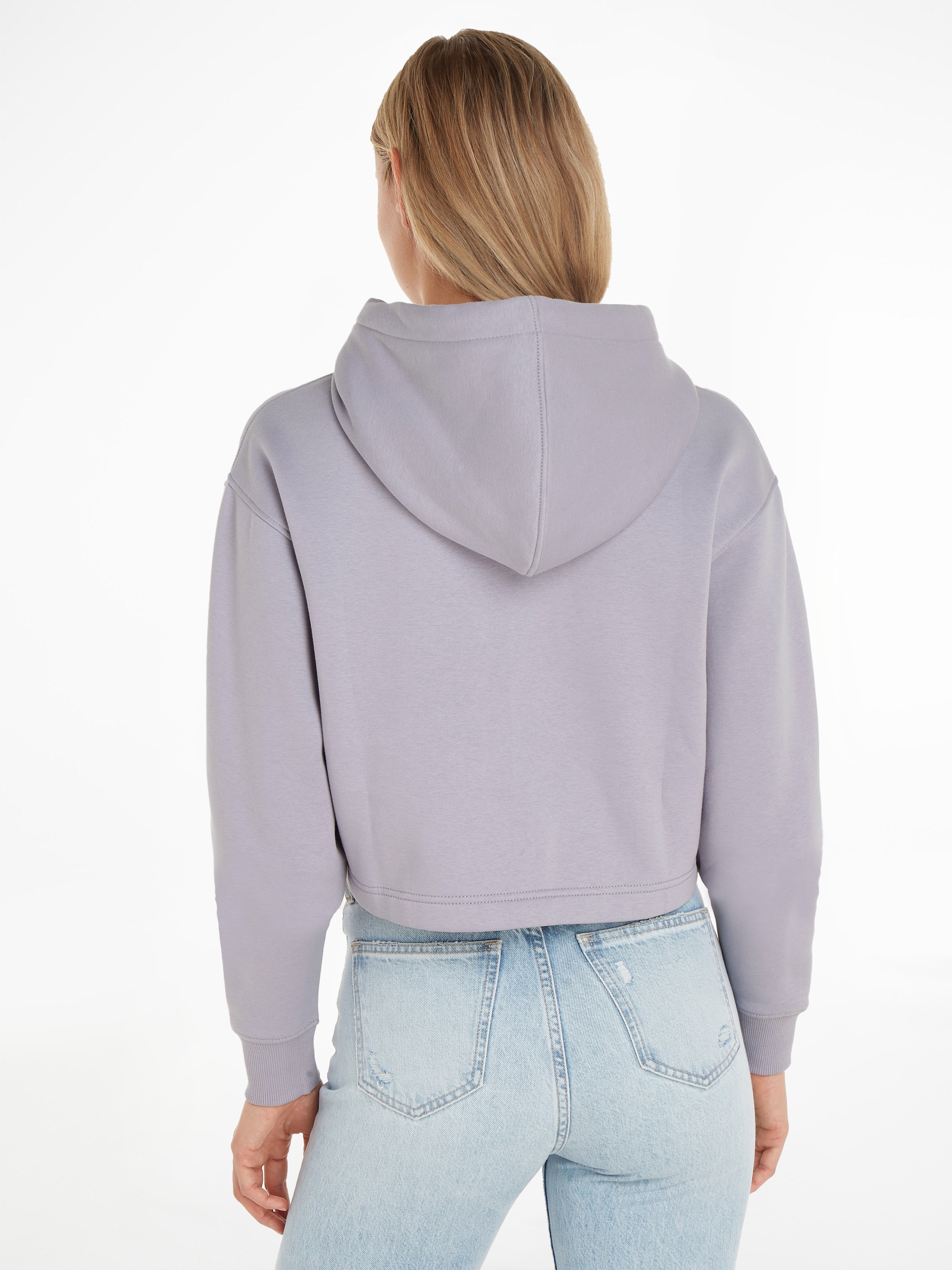 Calvin Klein Jeans Kapuzensweatshirt »PRINTED BOX CROPPED HOODIE«