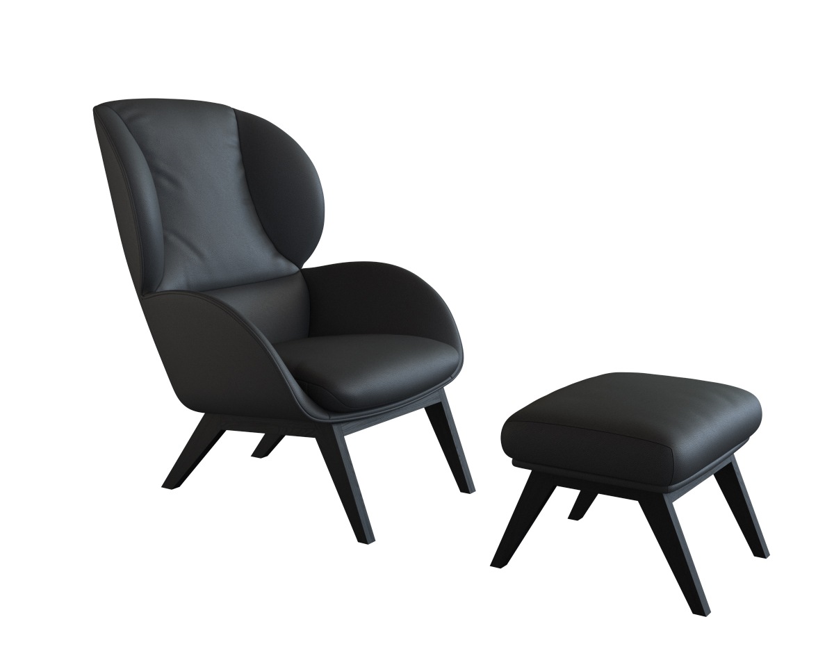 FLEXLUX Ohrensessel »Adria Designsessel, Loungesessel,«, Stil & Komfort, or günstig online kaufen