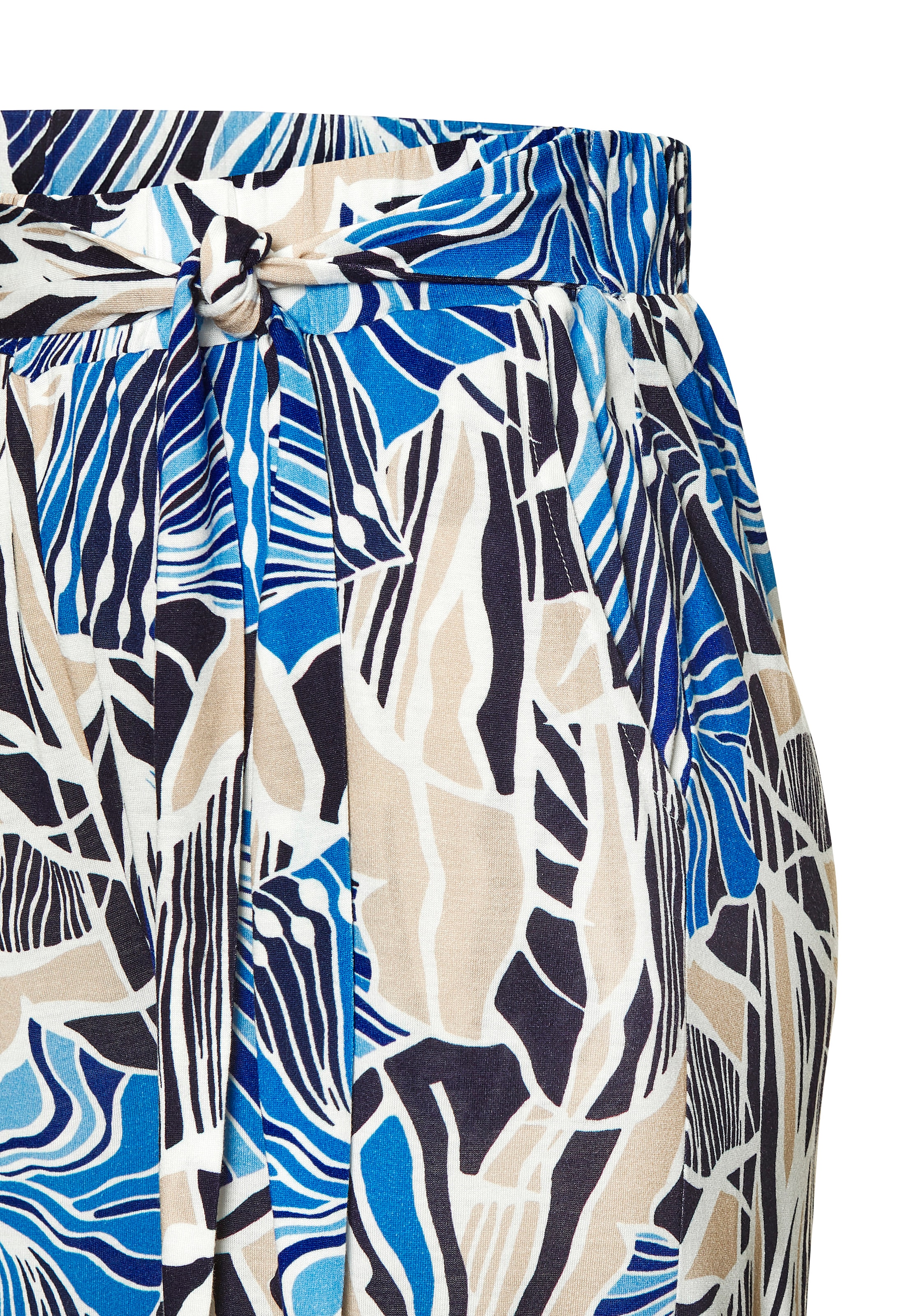 LASCANA Palazzohose  aus Viskosejersey, Sommerhose mit Alloverprint und Taschen