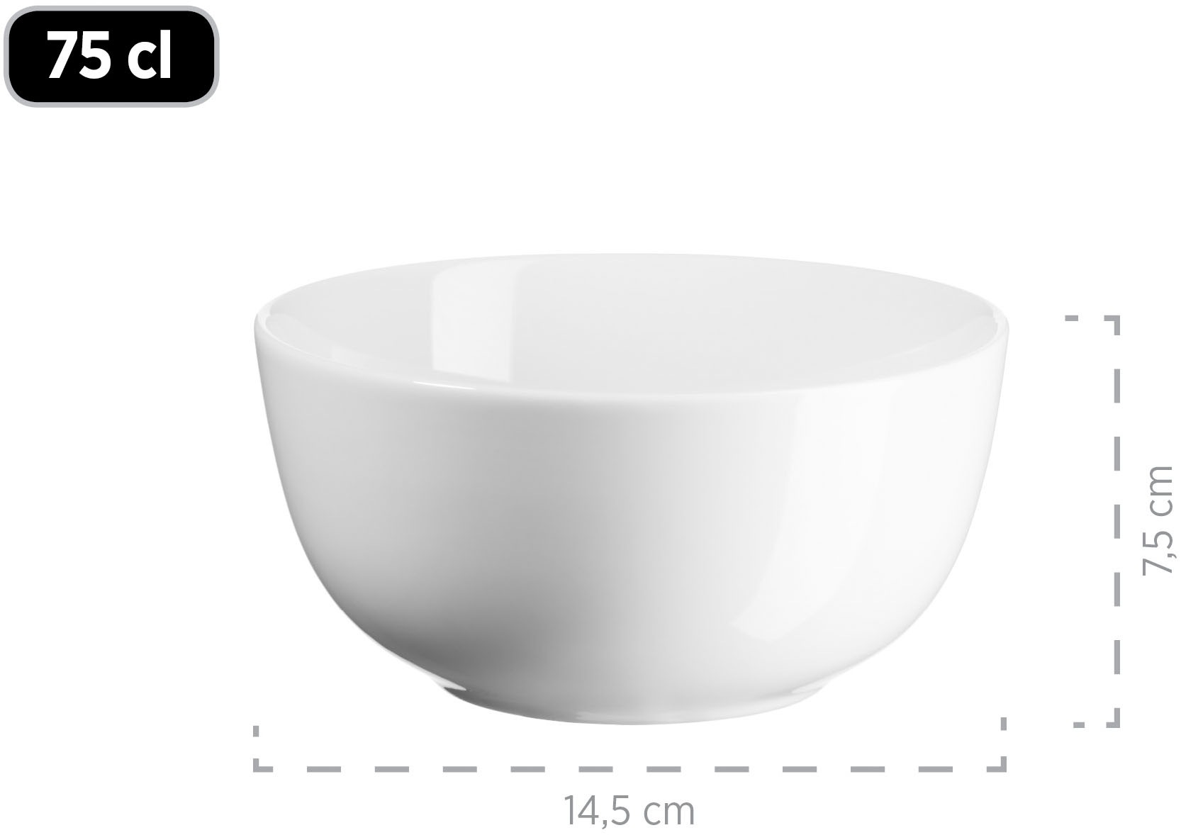 MÄSER Frühstücks-Geschirrset »BARCA, Frühstücksset, Porzellan«
