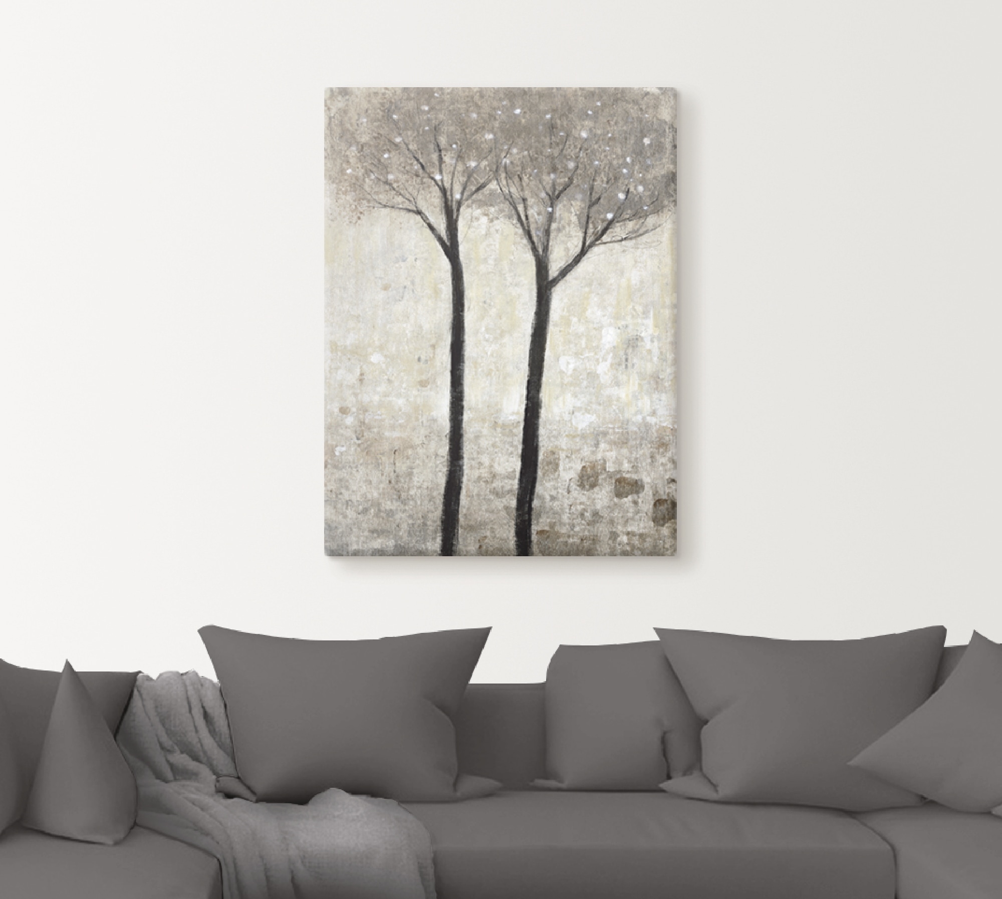 Artland Wandbild "Blühender Baum II", Bäume, (1 St.), als Leinwandbild, Pos günstig online kaufen