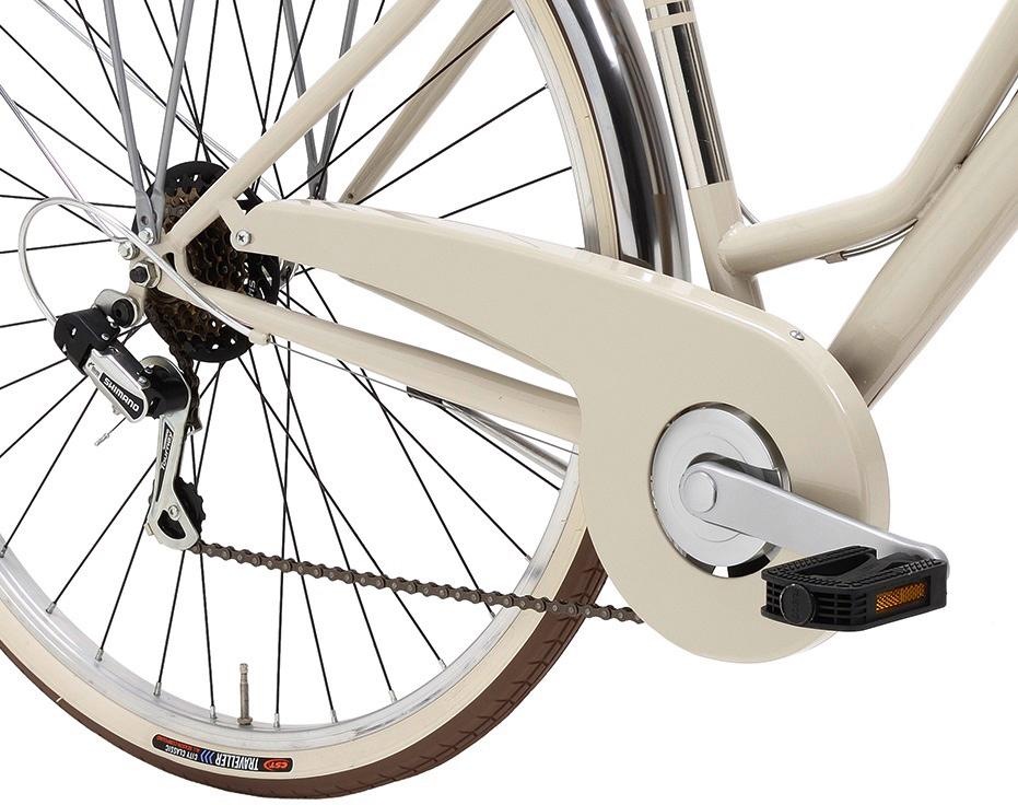 4. Bild von Adriatica Cityrad »PANAREA«, 6 Gang, Shimano, TY 21 Schaltwerk, Kettenschaltung, für Damen, Kettenschaltung