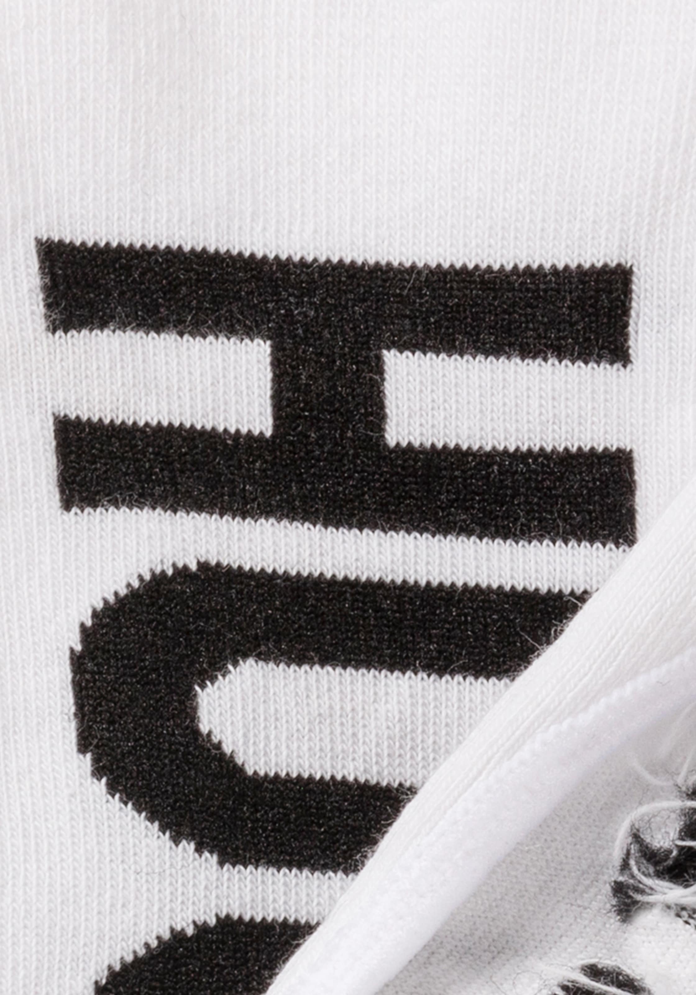 HUGO Underwear Sneakersocken »2P INVISIBLE W« Packung, 2er, 2 Stk. tlg. mit HUGO Logoschriftzug unter der Sohle