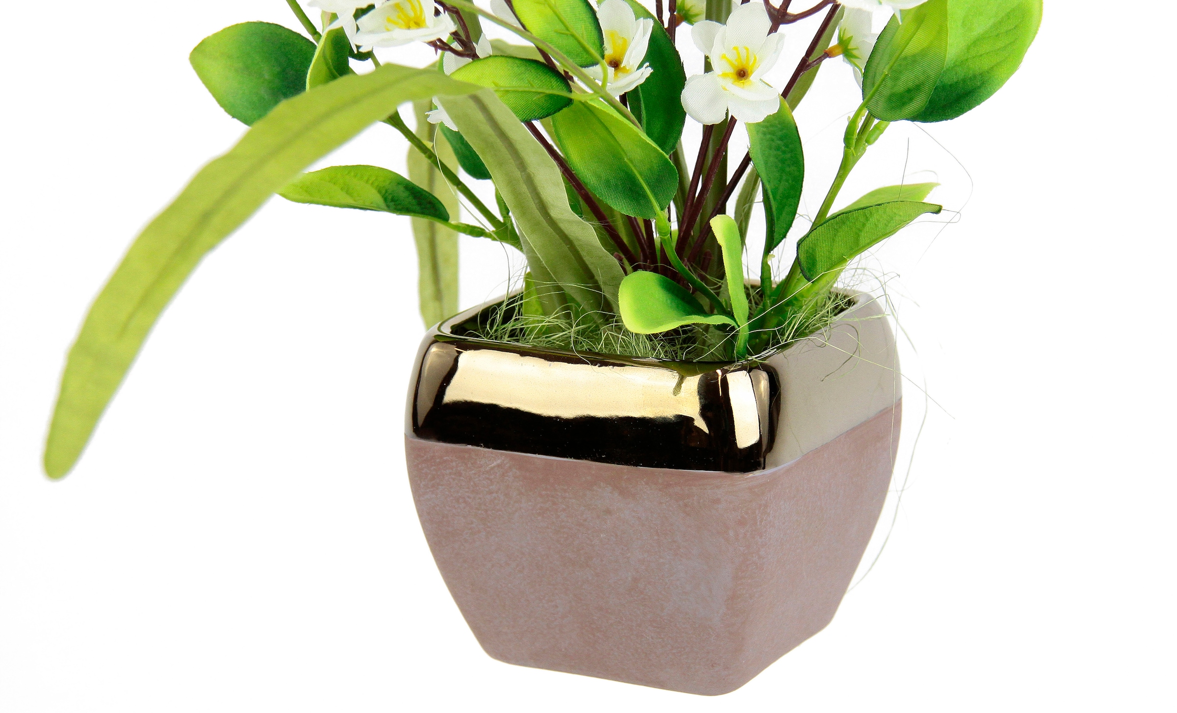 »Arrangement aus Keramik I.GE.A. bestellen Allium«, Rechnung Topf auf Kunstblume