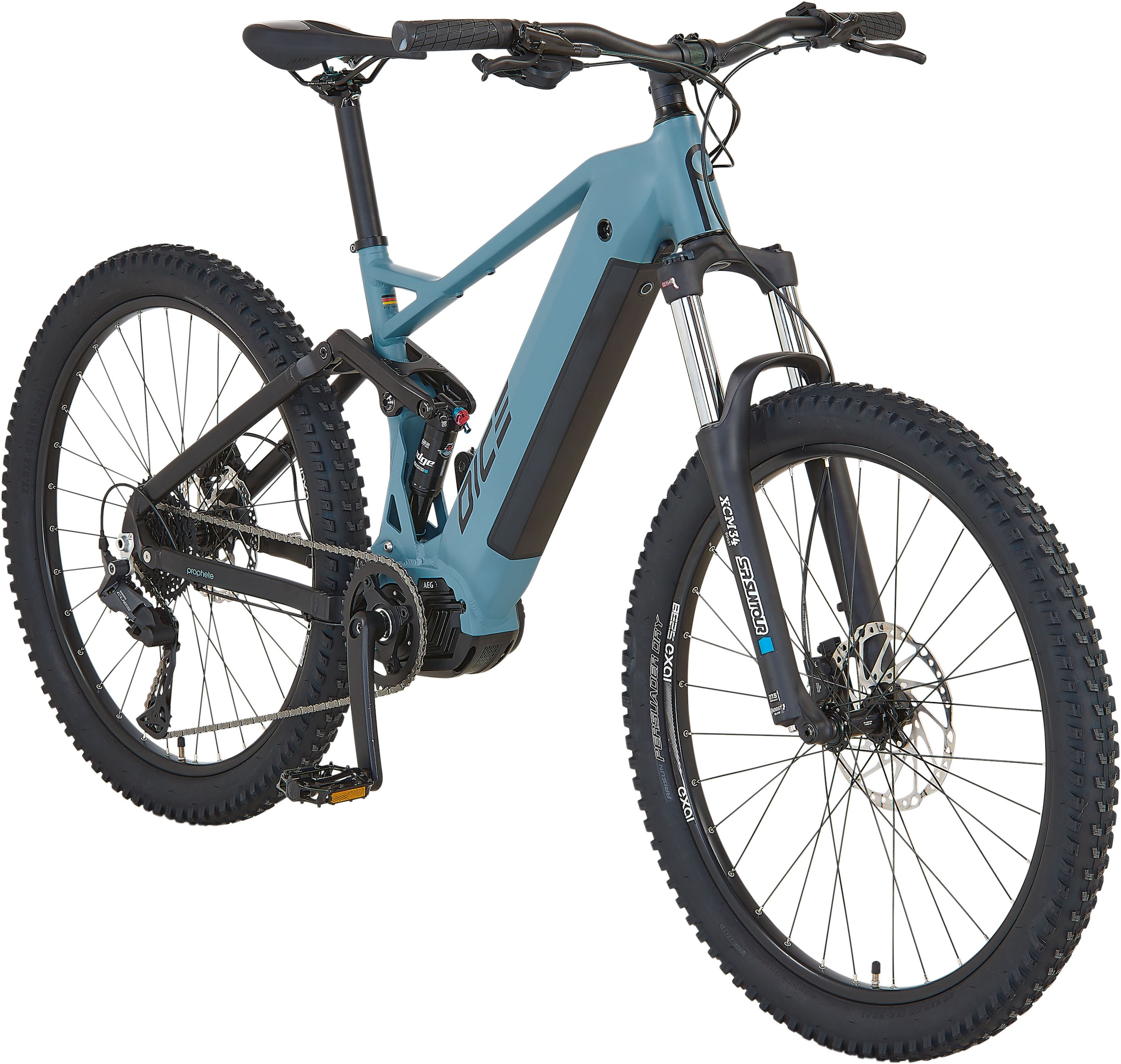 Prophete E-Bike »Dice 4.0«, 10 Gang, Shimano, Cues, Mittelmotor 250 W