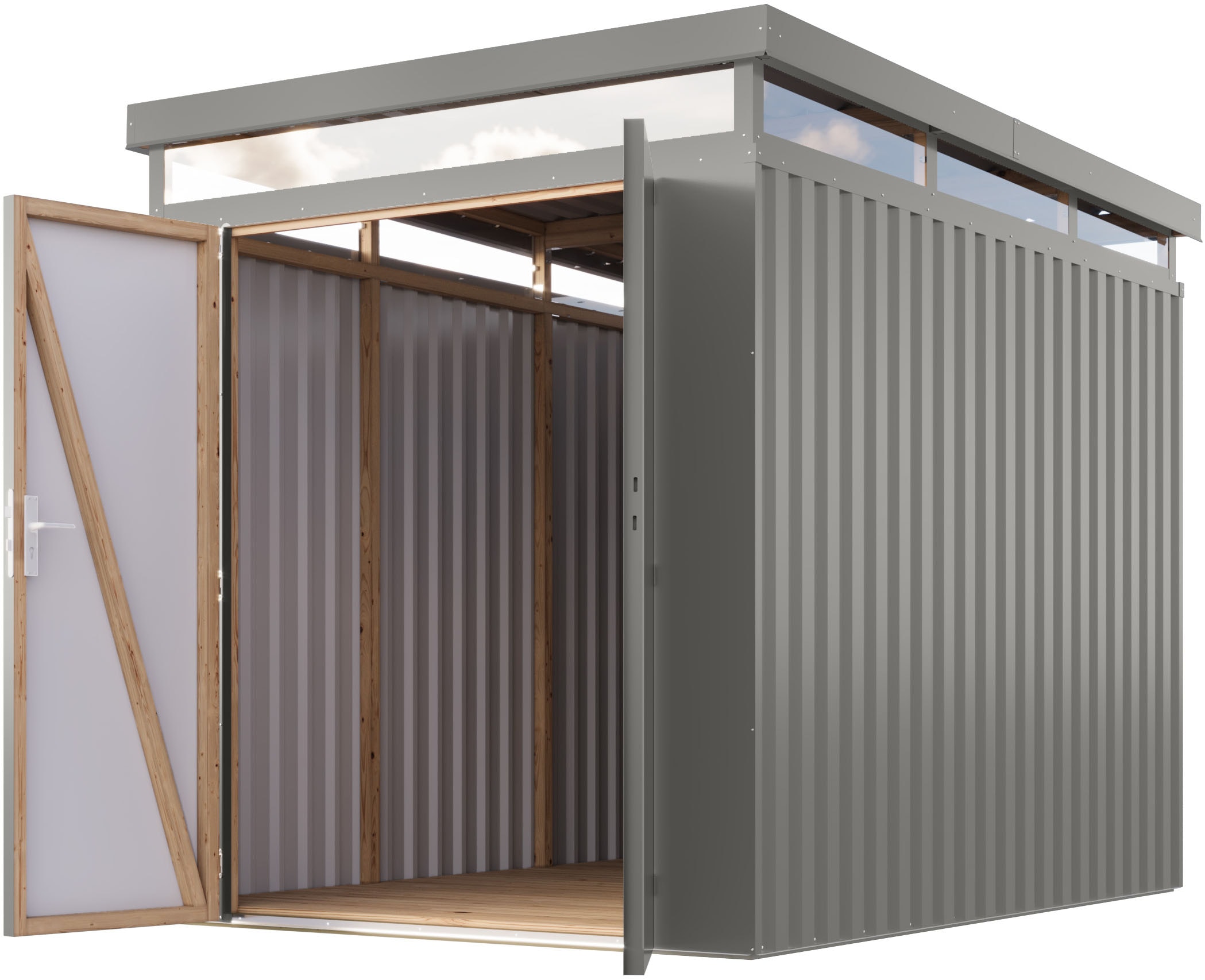 Karibu Gerätehaus »Titanium 2,5« Made in Germany